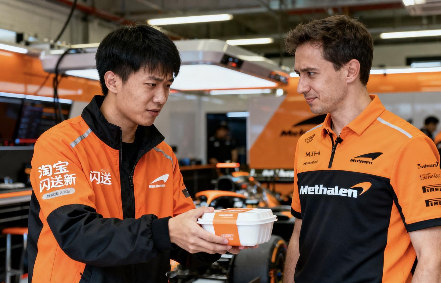 饿了么骑手已更换橙黑新工服 今后是这意思吗？F1[超话] ​​​