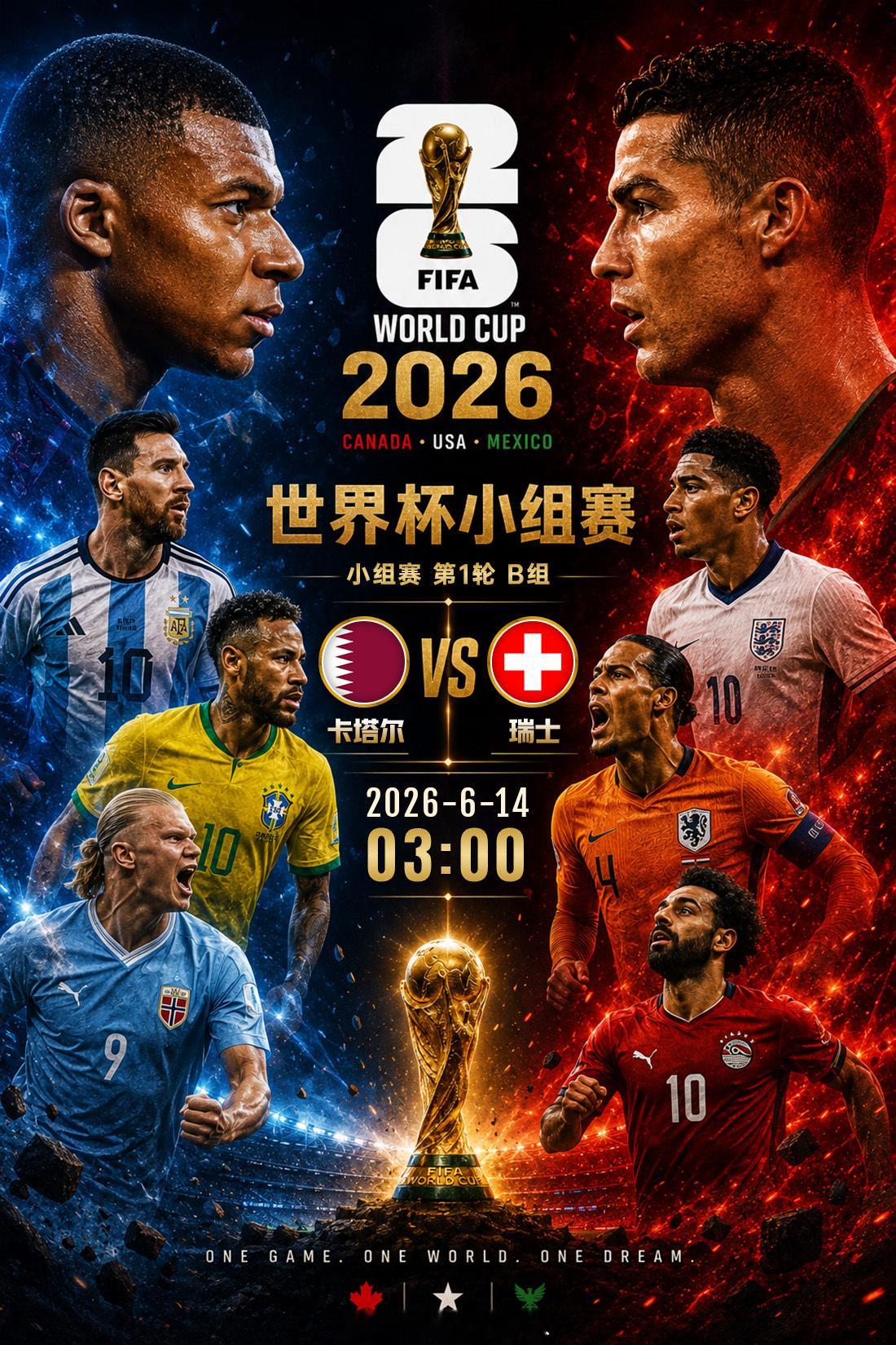 世界杯小组赛继续进行，今晚焦点战之一即将上演！⚽ 卡塔尔vs瑞士卡塔尔将在本场迎