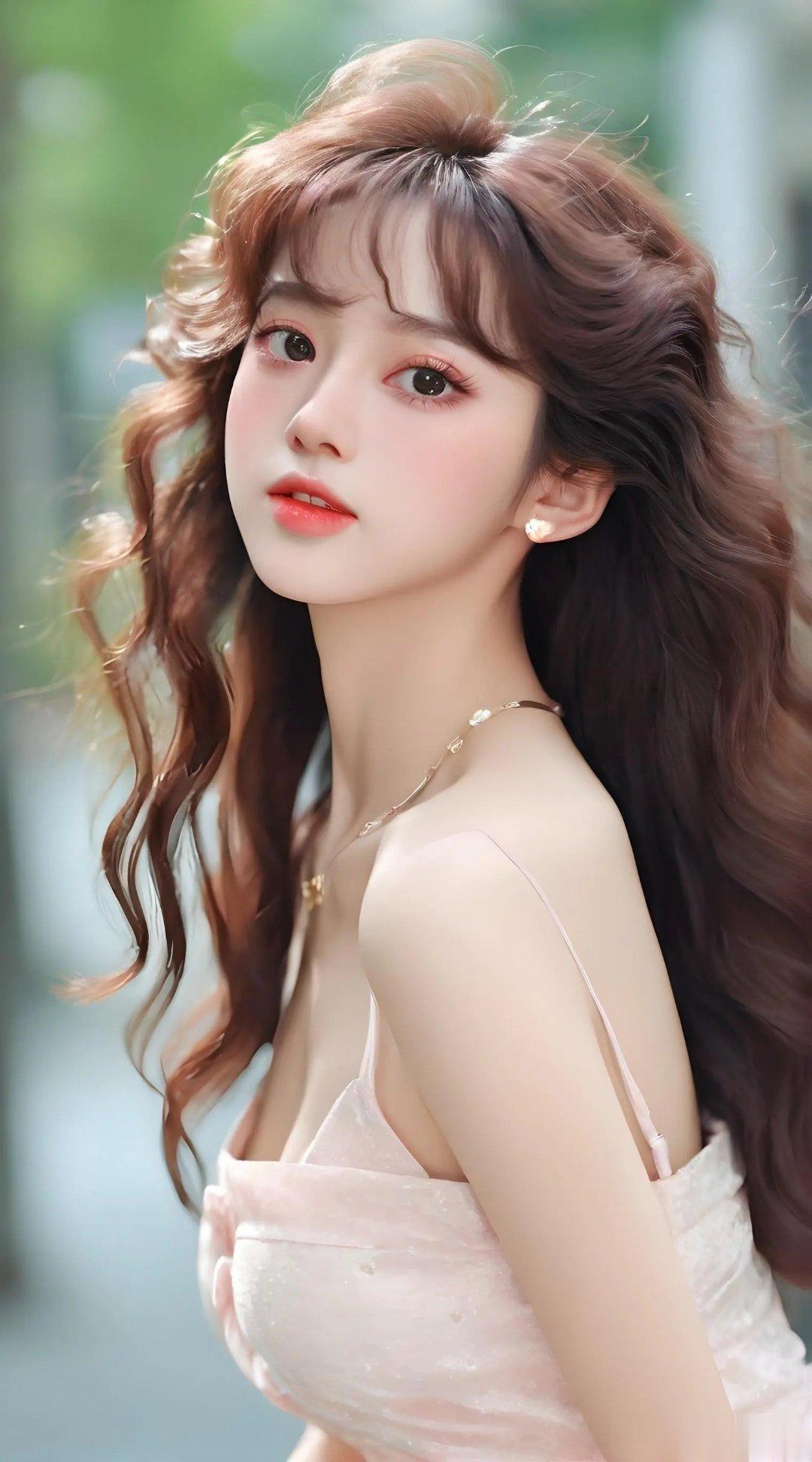 本来想做个欧美风发型，忽然发现不太适合#欧美风发型##小仙女# ​​​