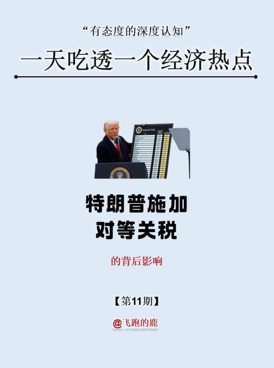 一天吃透一个经济热点：特朗普对等关税