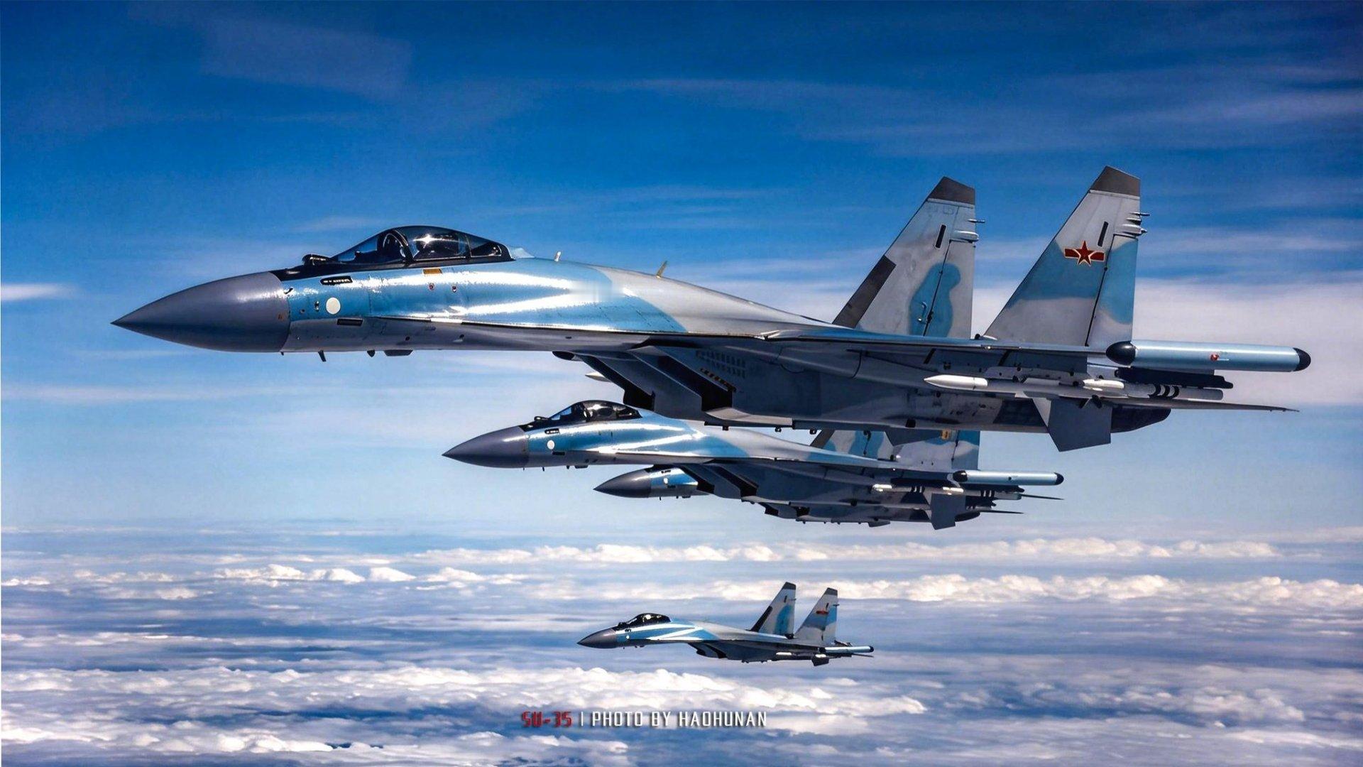 某新型非国产超音速战斗机。 