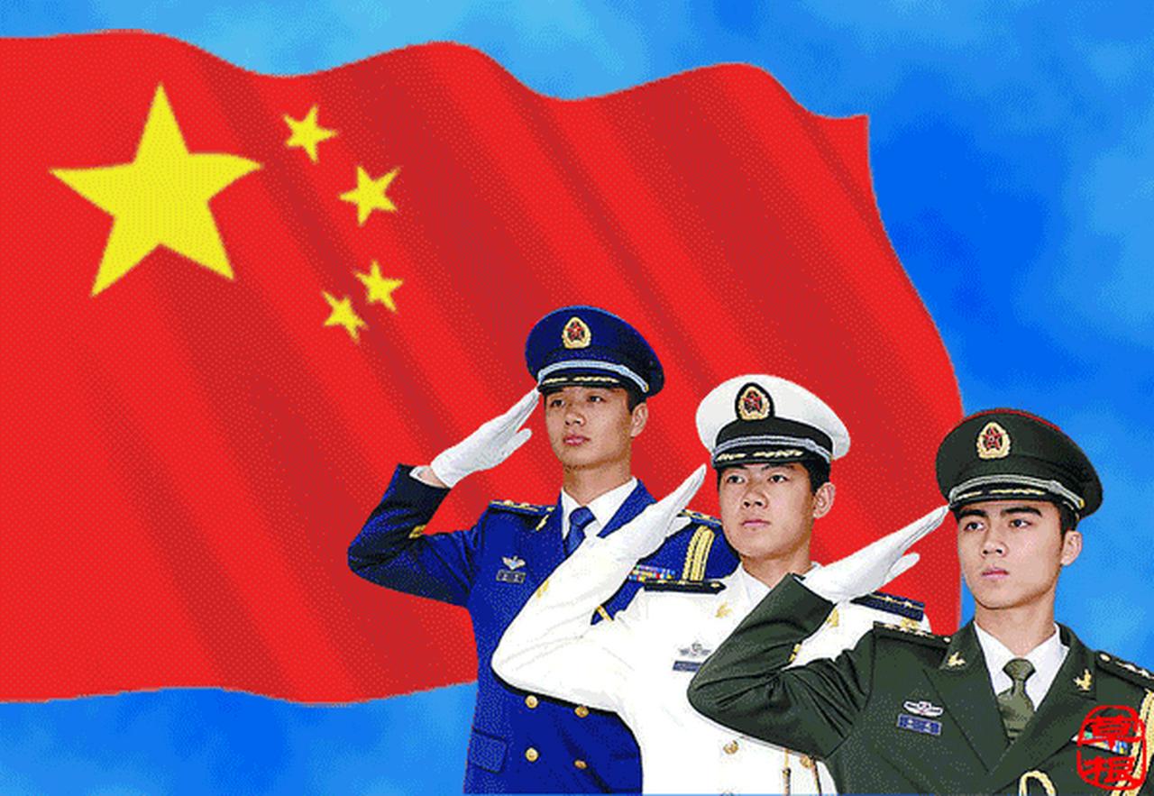 一身戎装，
卫戎边疆。
守护祖国，
一生荣光。

以血肉之躯，
筑山河长城。
以