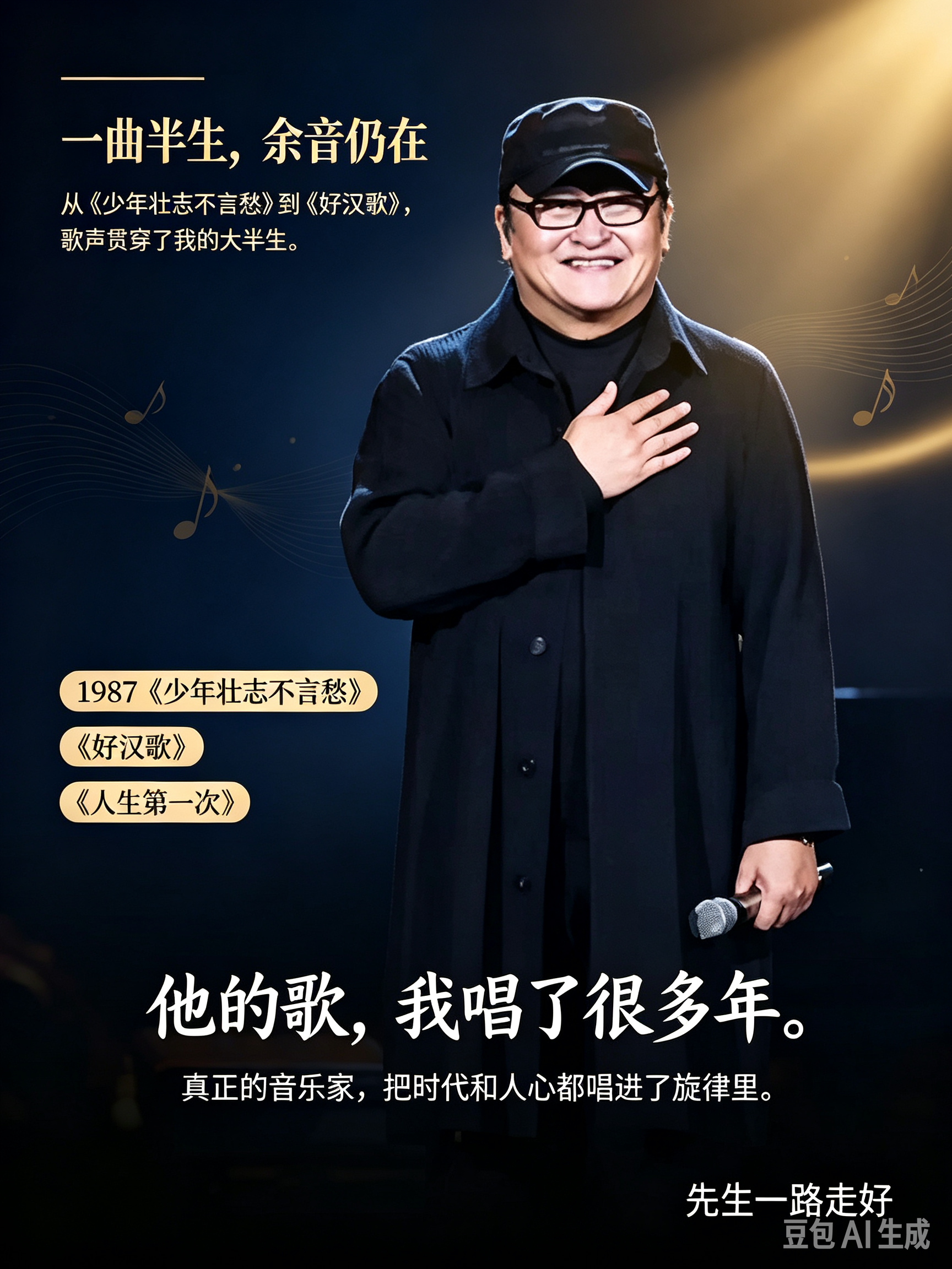 【一曲伴半生，除了荡气回肠的歌声，更念通透的教养】1987年，第一次听见《少年壮