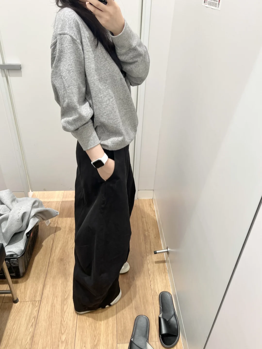 试了下优衣库的卫衣