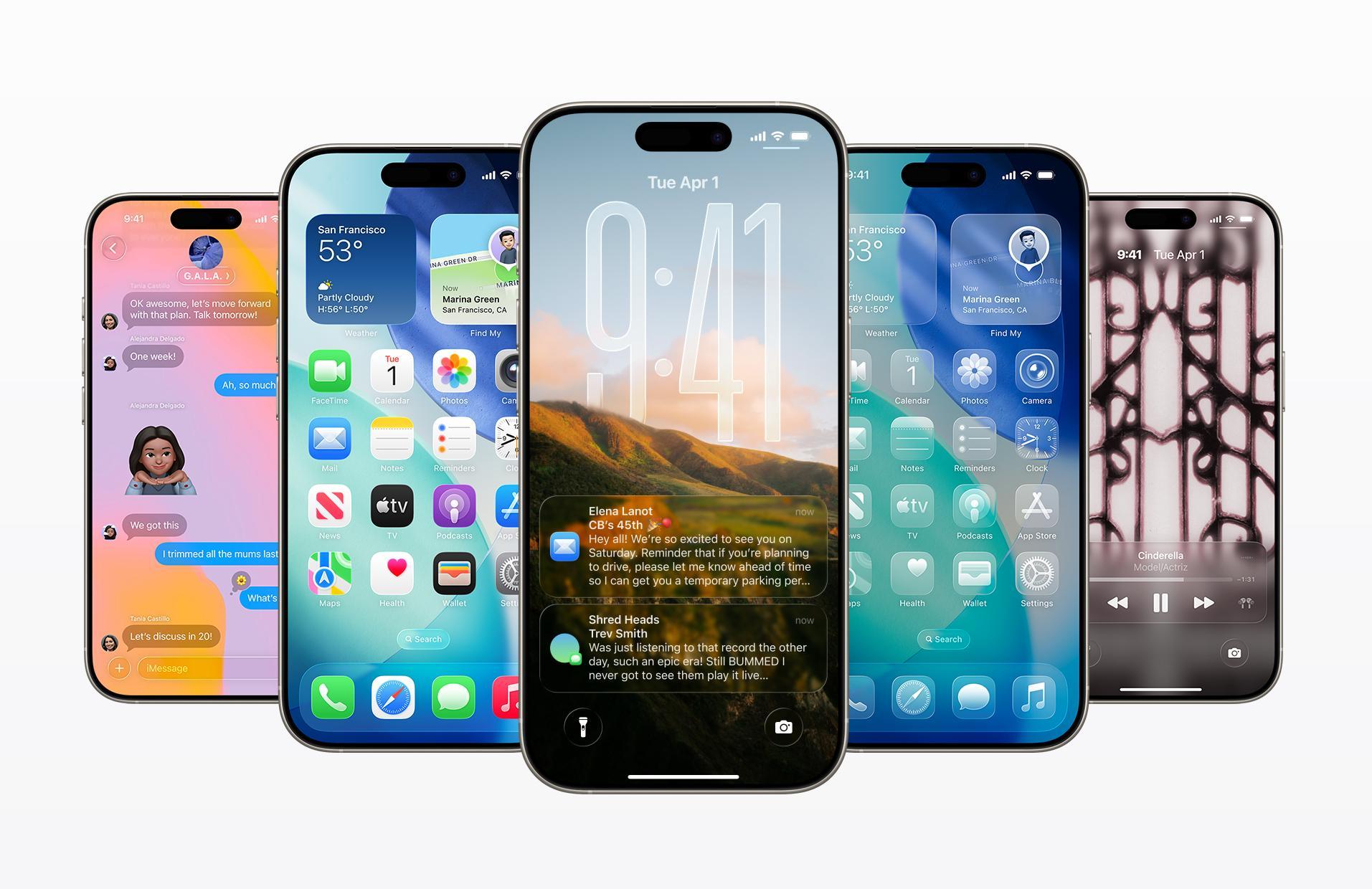 iOS26 丑 该怎么形容呢……精致但丑。 ​​​