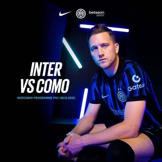 国际米兰vs科莫 24:30，搭档解说25-26赛季意甲联赛第14轮：国际米兰v