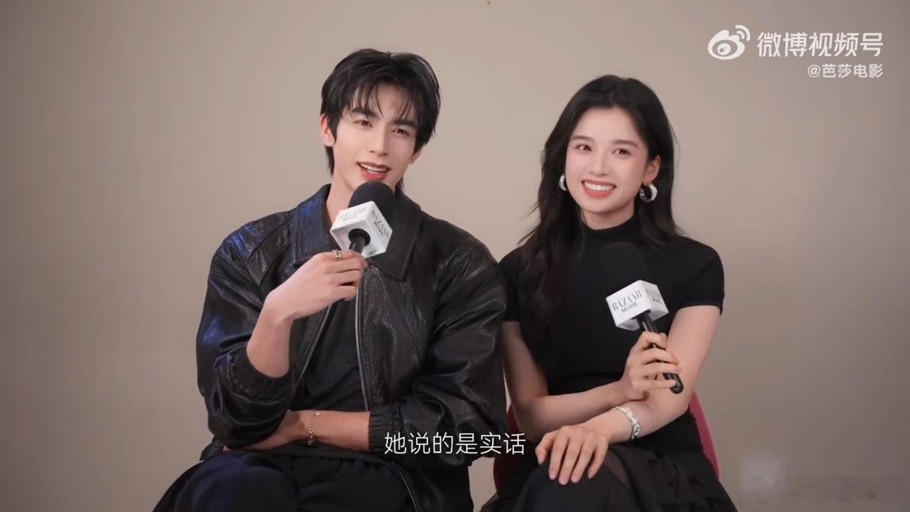 宋威龙是张婧仪合作过最帅的男演员宋威龙：哪个是你合作过最帅的男演员张婧仪：宋威龙