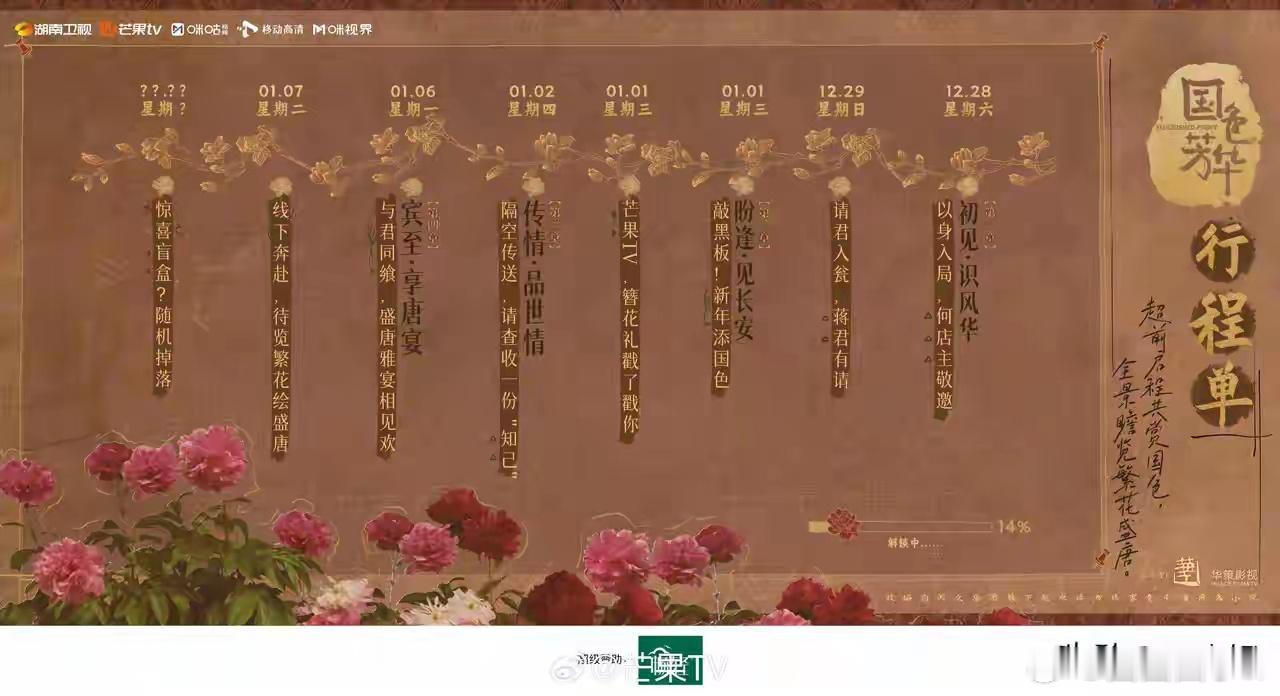 国色芳华 《国色芳华》这波宣发有点看不懂了[思考]本来以为今天会官宣定档，结果只