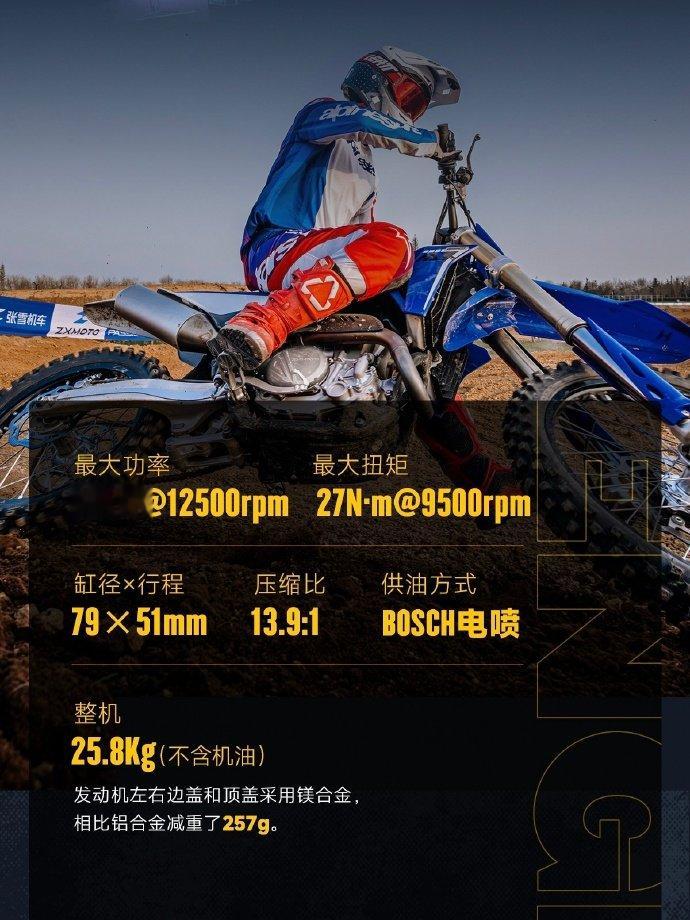 【张雪机车新摩托售价近3万】张雪机车首款场地越野摩托车正式发布，售价29800元