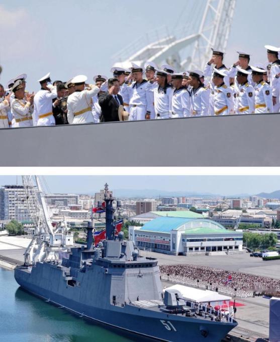 半岛局势彻底变天！

6月24日，据朝中社报道，23日朝鲜在南浦港举行了隆重的新