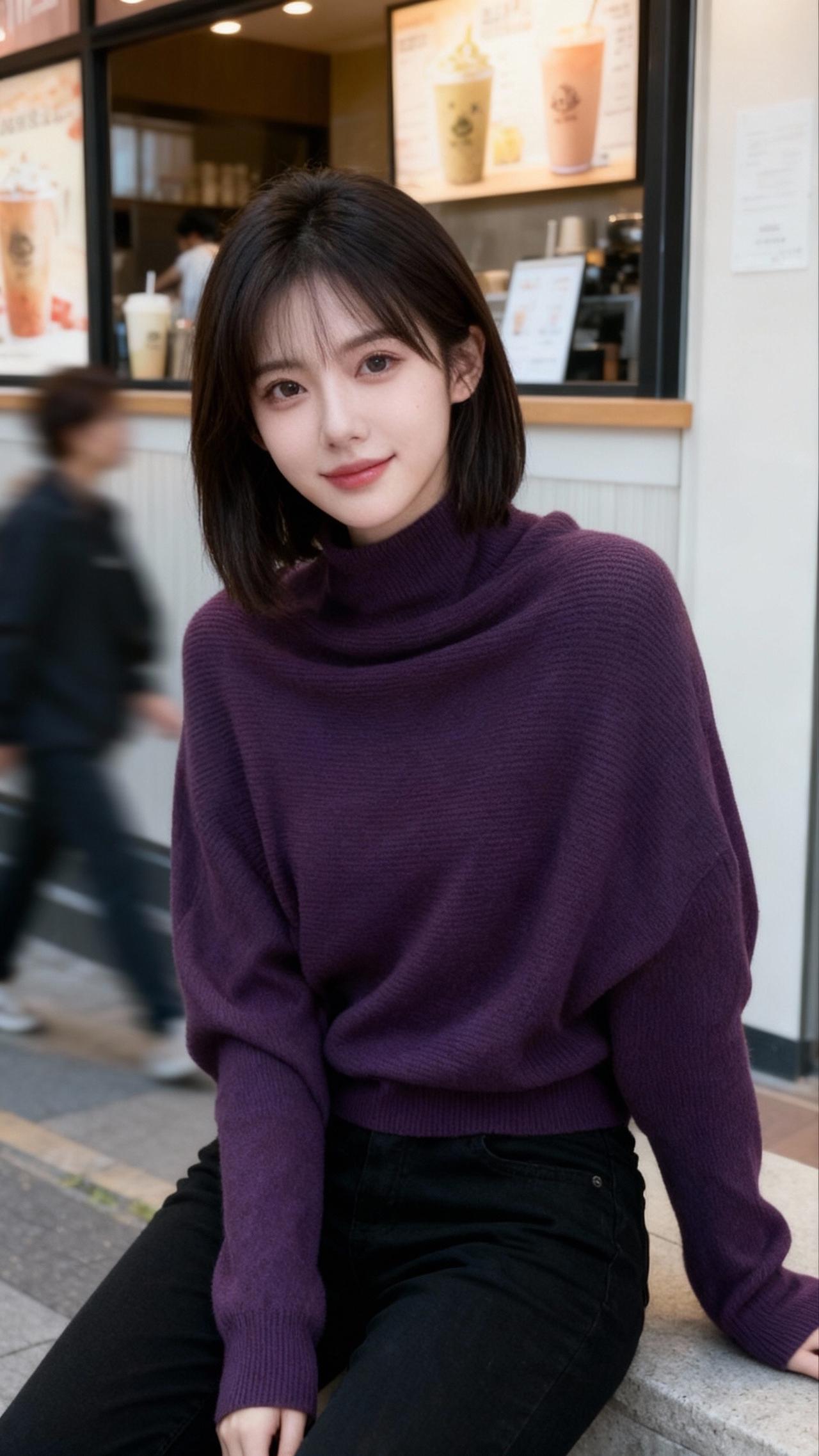 随性穿搭 穿着得体是一种生活态度 毛衣控  高级感穿搭 显瘦穿搭