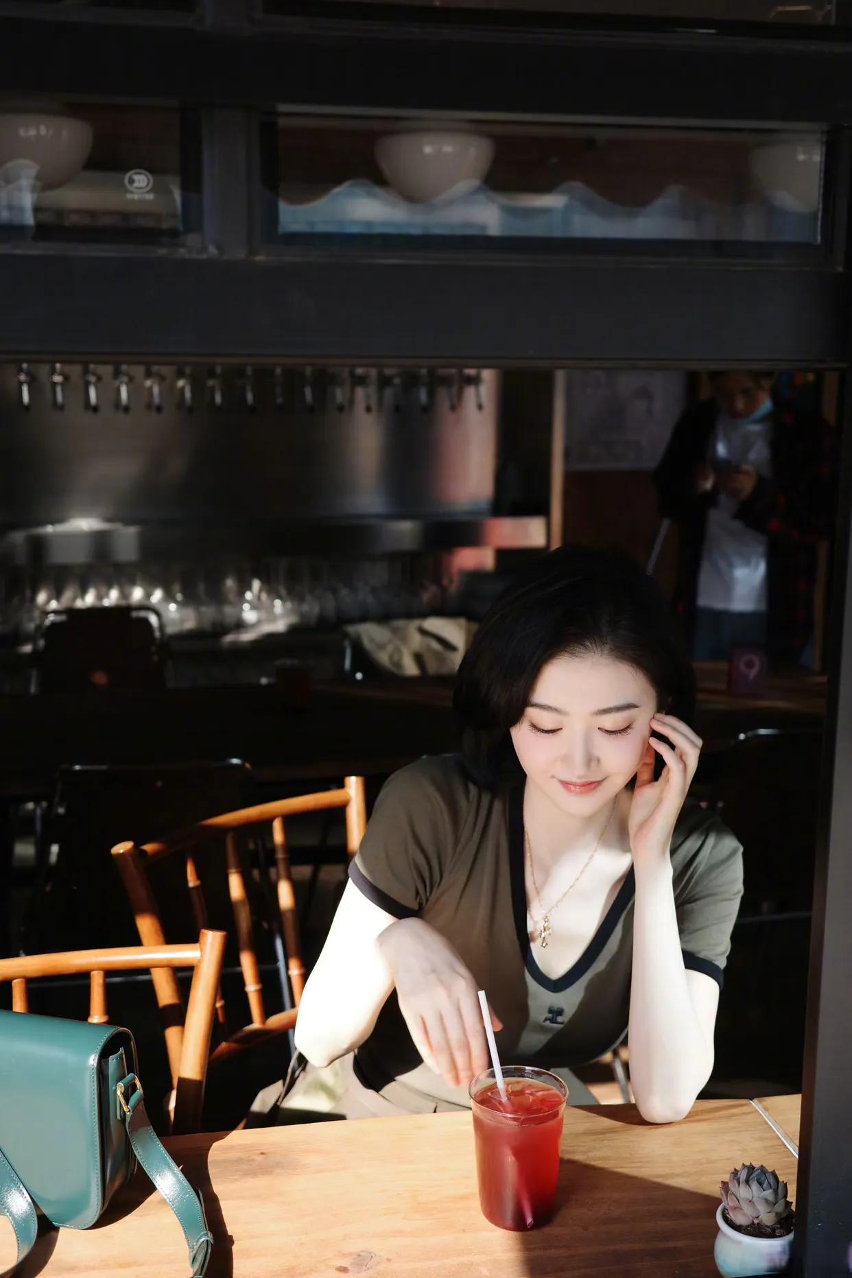 景甜还是那样美，甜美的美。