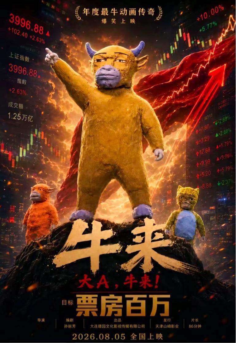 听说《牛来了》这部片子上映传递了某种信号，今年的924提前到824吗？是不是真的