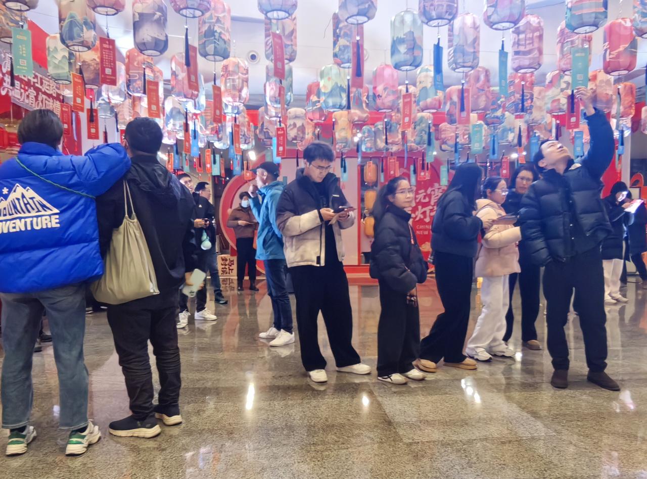 晒图笔记大赛今晚，杭州有元宵大型灯谜活动，现场（七）