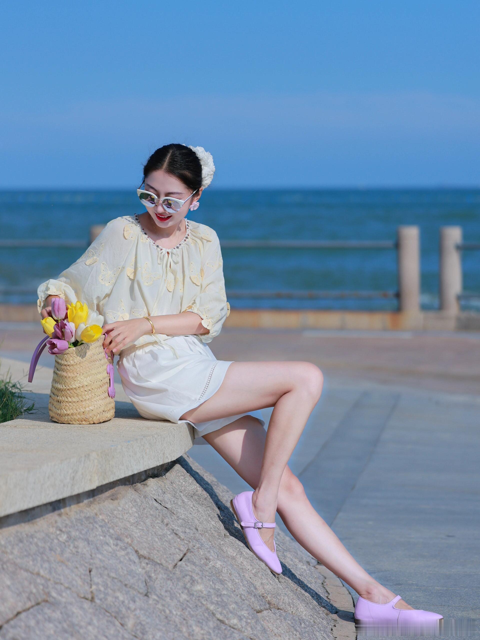 海边的美丽，夏日的青岛～ ​​​