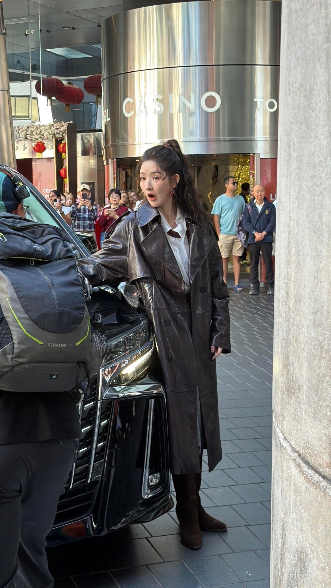 王玉雯奥克兰地球超新鲜 路透，颜值绝了啊！ 