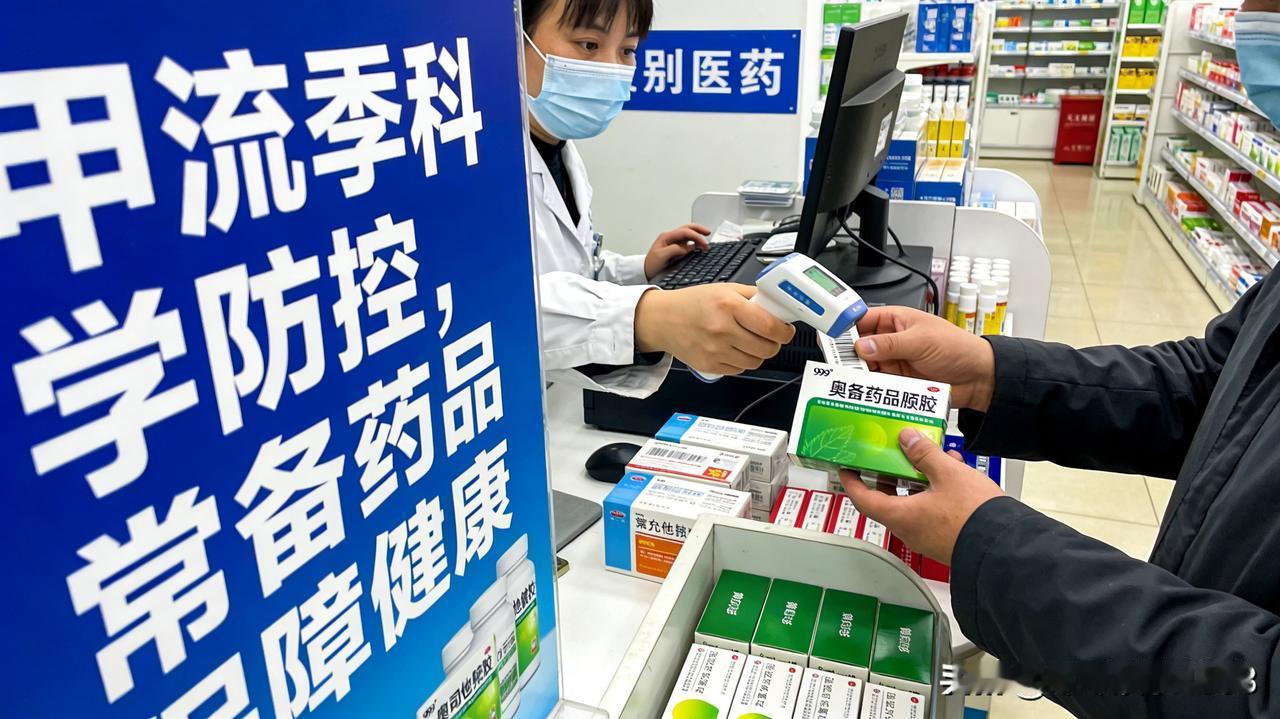 最近甲流势头猛，朋友圈里发烧咳嗽的消息刷屏，我以为自家药店该忙疯了，结果今天一上