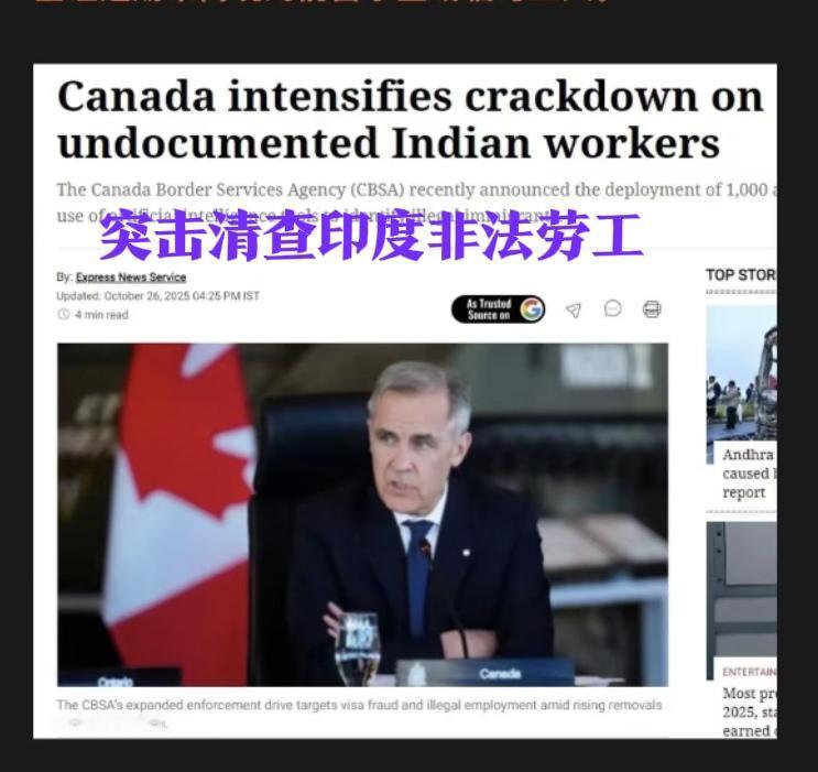 刷新记录！加拿大单国籍遣返印度人达6837名，印度随即开通航班直飞广州，这波“无