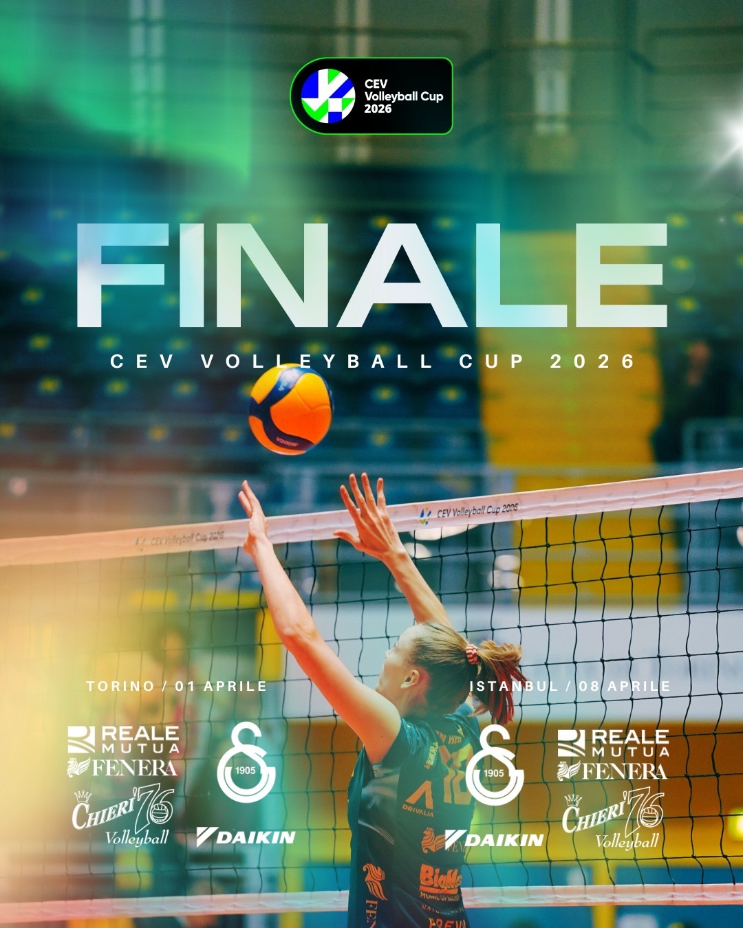 欧联杯决赛：基耶里🆚加拉塔萨雷第一回合：4🈷️1日都灵第二回合：4🈷️8日