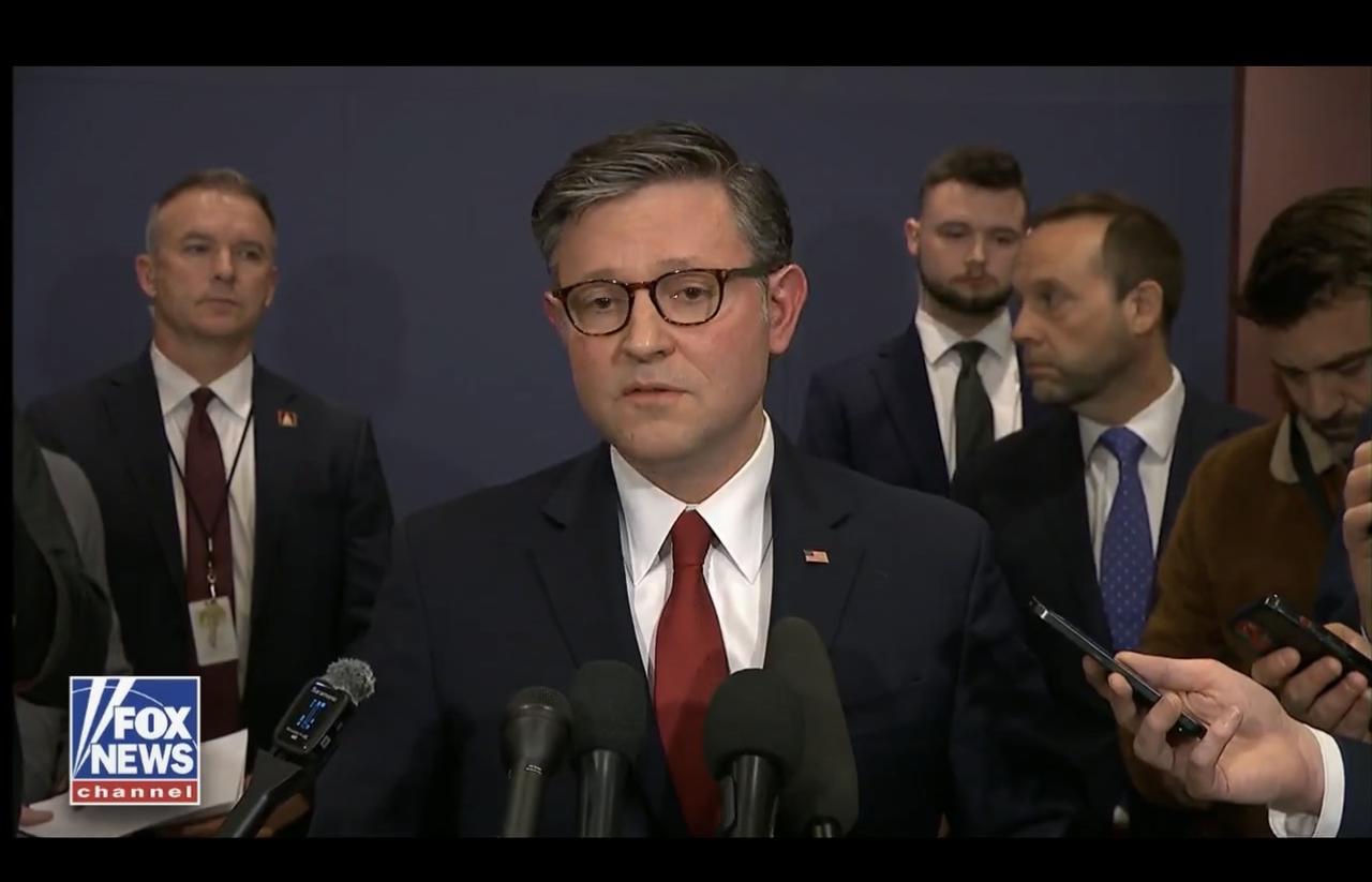 美国众议院约翰逊议长：“正如你们所知，我们曾竭尽全力与伊朗就铀浓缩问题进行谈判。