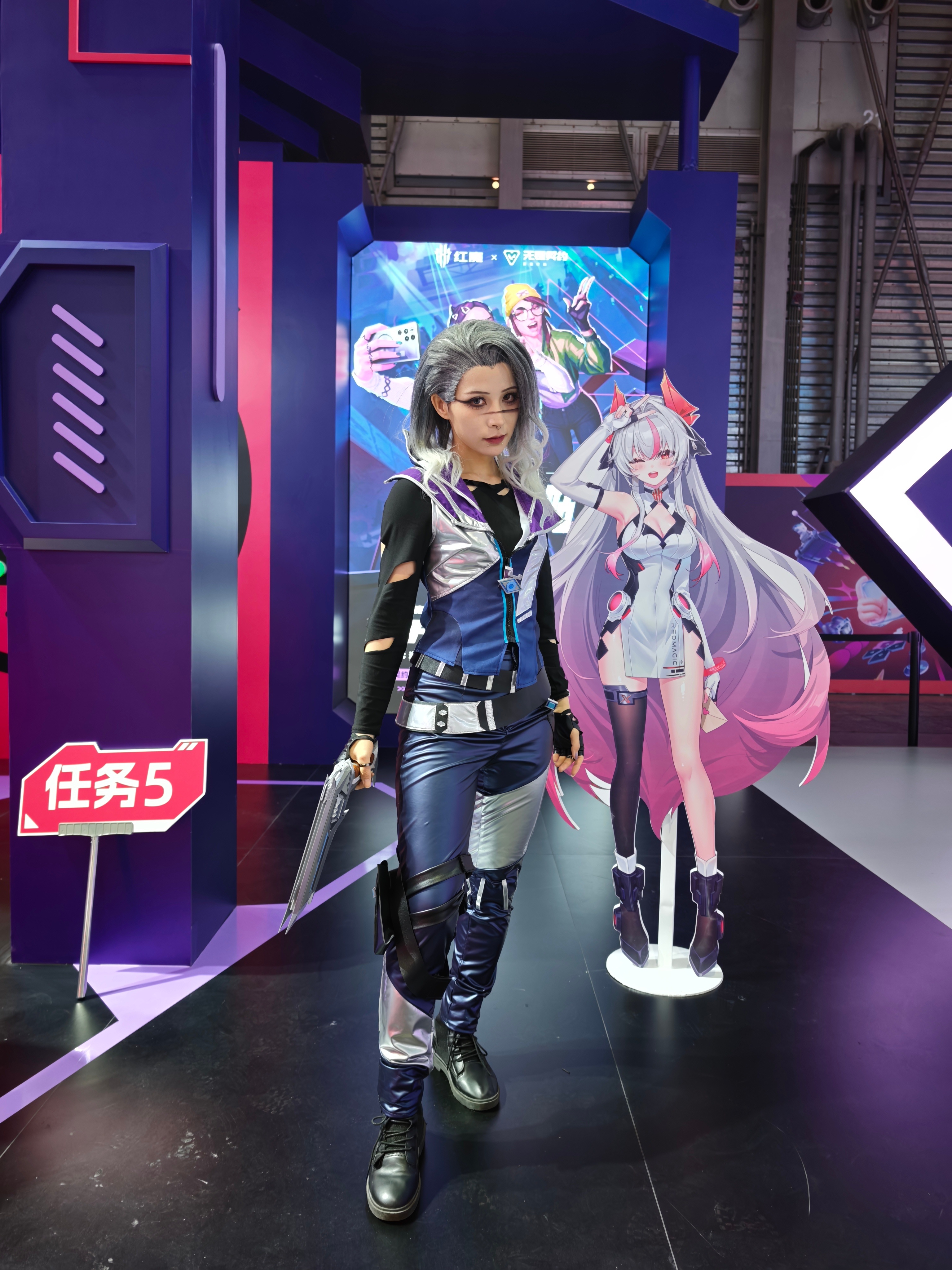 集你所爱2026ChinaJoy 红魔展台，啥也不说了，小姐姐太多啦。