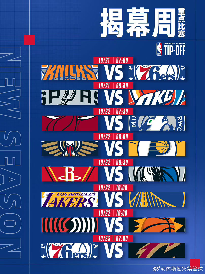 明天揭幕战真的来了[苦涩][苦涩]NBA揭幕战2026休斯顿火箭 ​​​