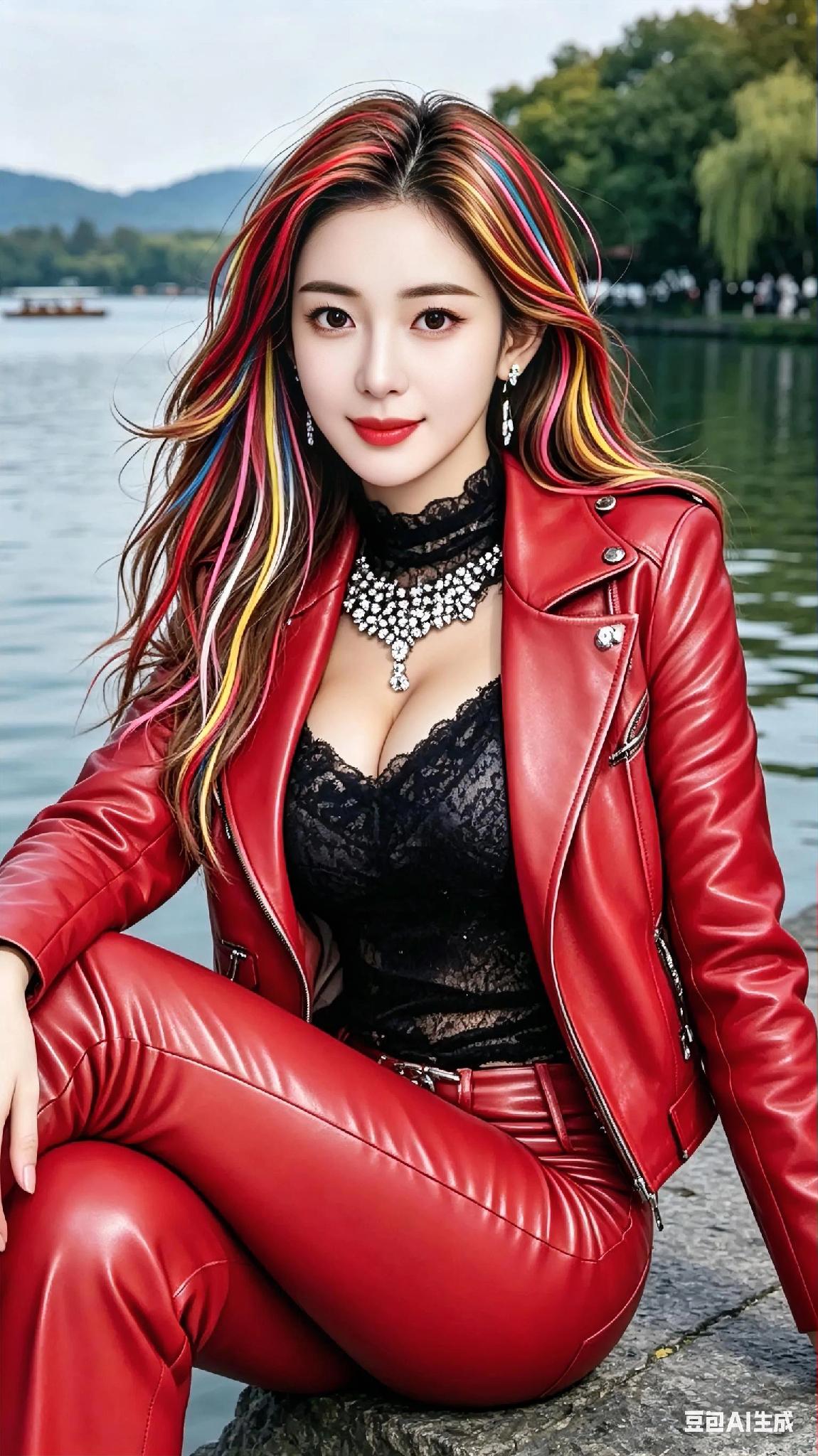 交换一张AI制作的美图