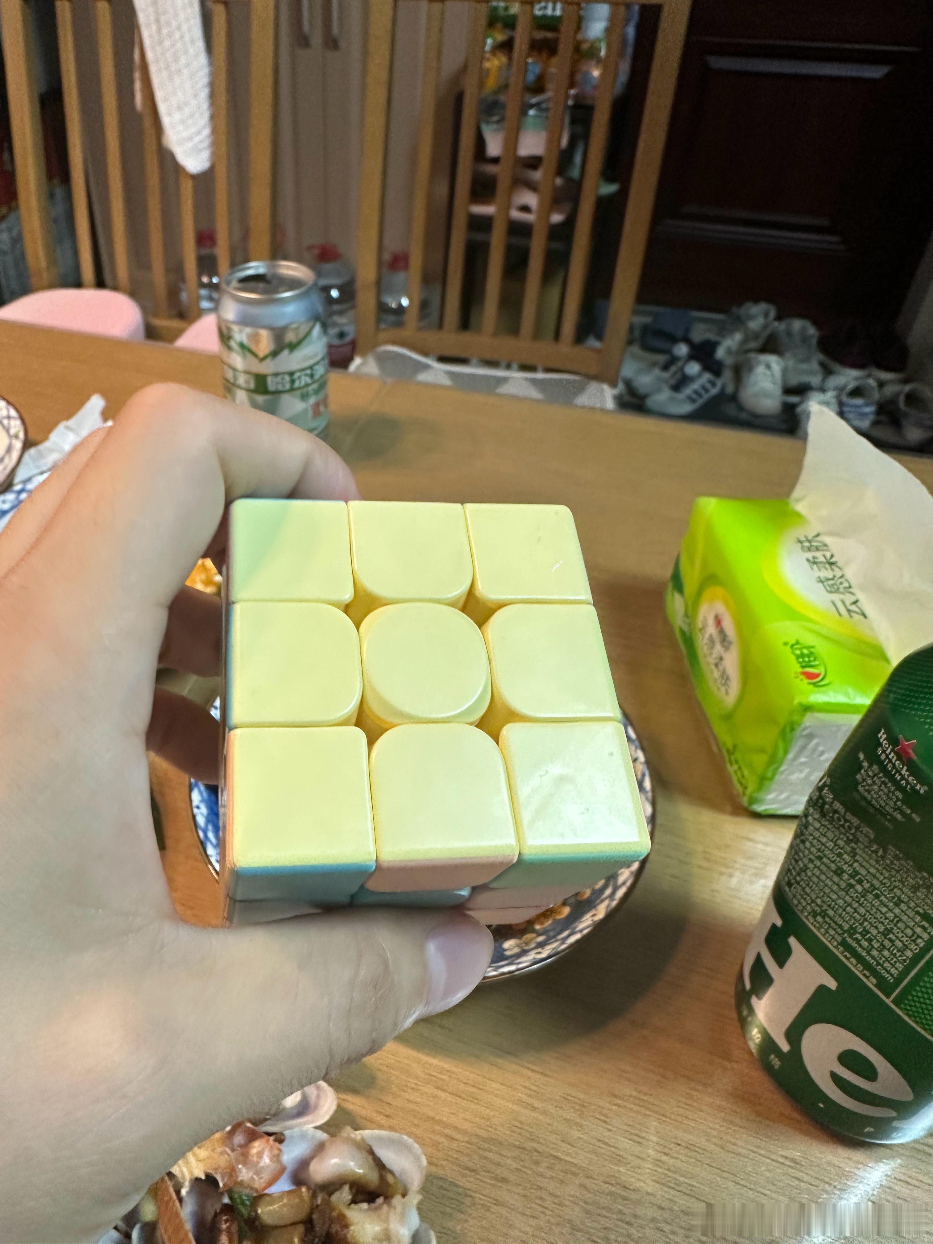 我妈最近折腾这个我让当场表扬一下，说是一个面