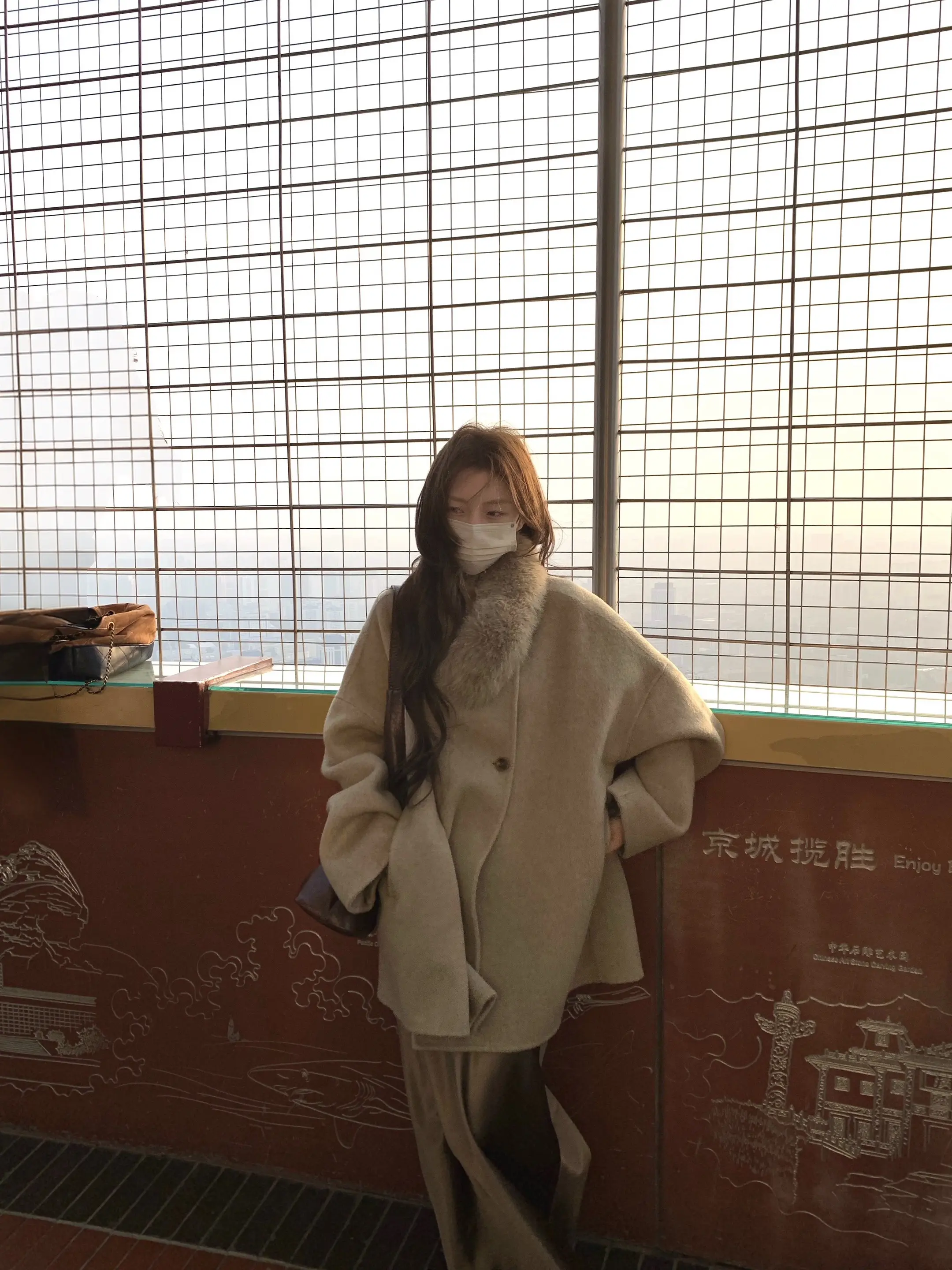 日常穿搭分享 拿捏韩剧氛围感的大衣 气质穿搭 氛围感 秋冬穿搭