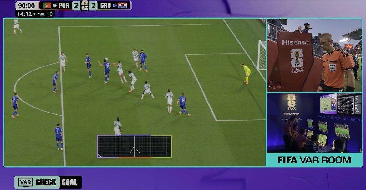 克罗地亚绝平球被吹 FIFA官方声明：根据阿迪达斯Trionda（2026世界杯