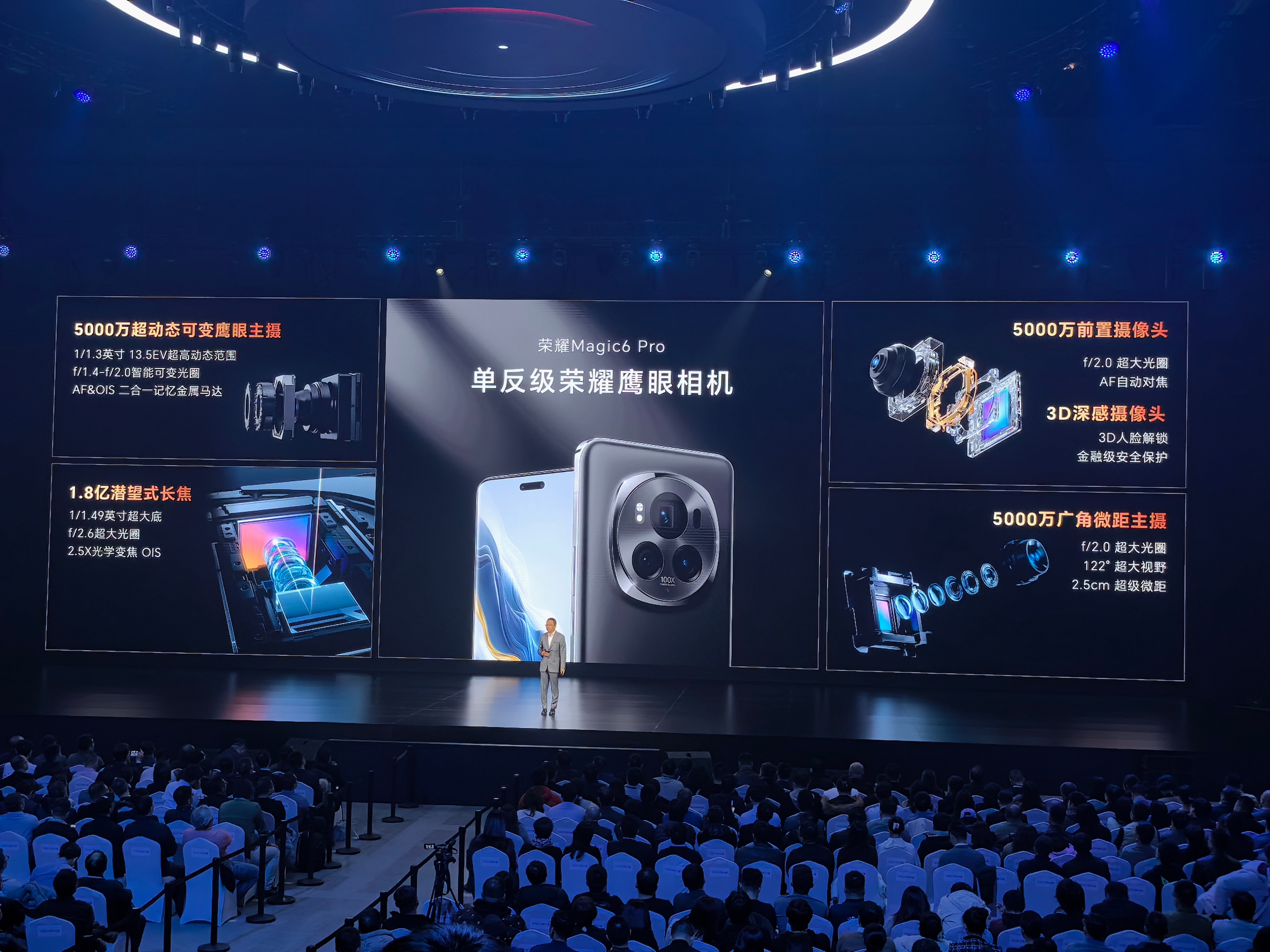 之前网传荣耀Magic6系列主摄要采用OV50K一英寸超大底传感器，不过可惜并不