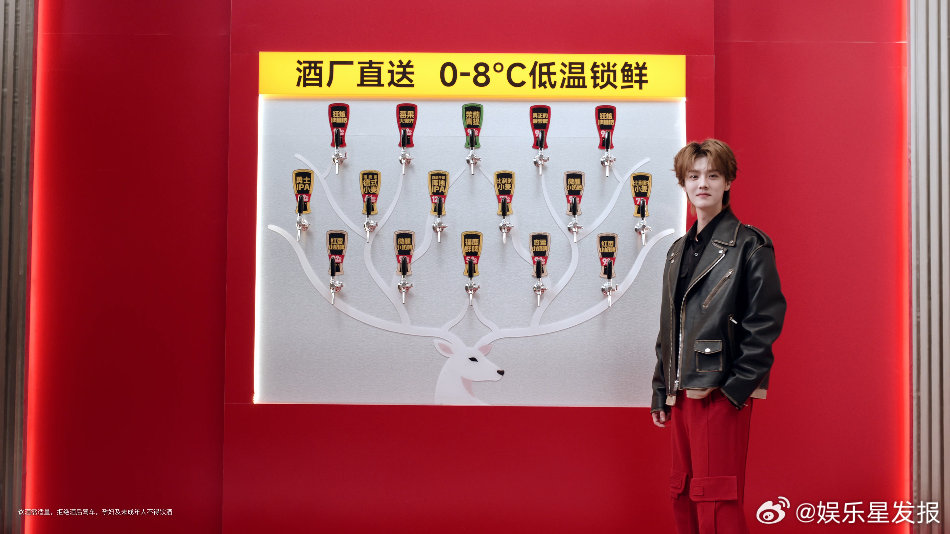 官宣即爆单，鹿晗同款鲜啤的人气真的没谁了！门店从早到晚忙个不停，全是冲着那口新鲜