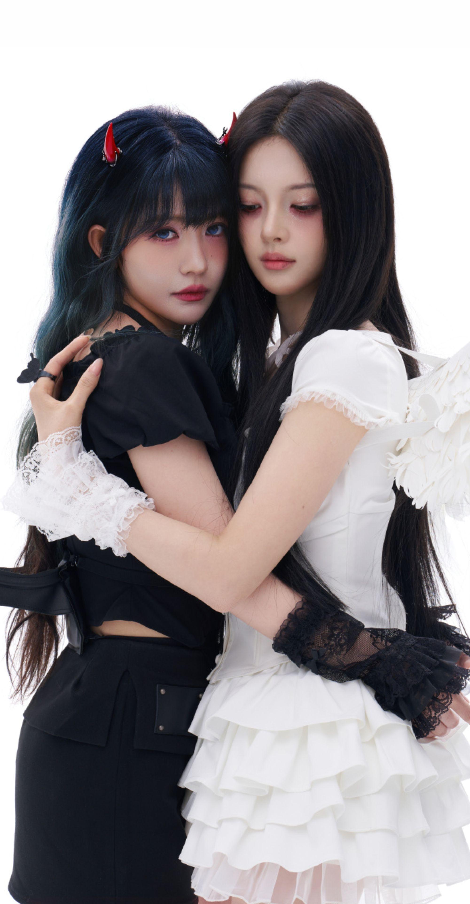 恶魔天使组合 杨超越赖美云