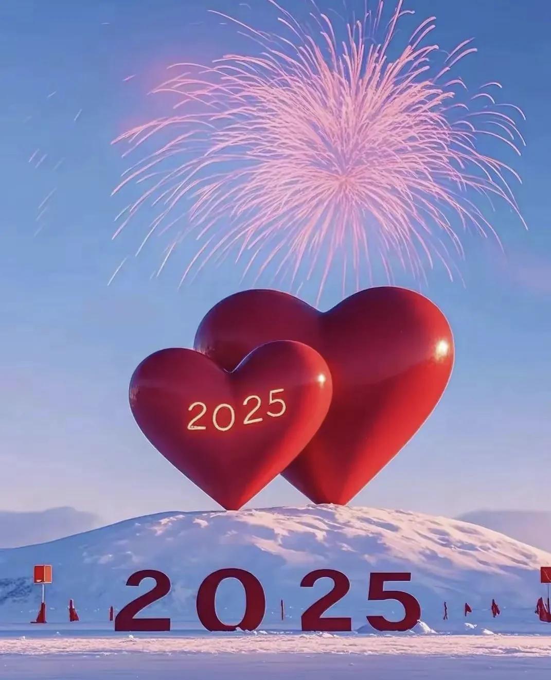 迎接2025年，祝大家元旦快乐！