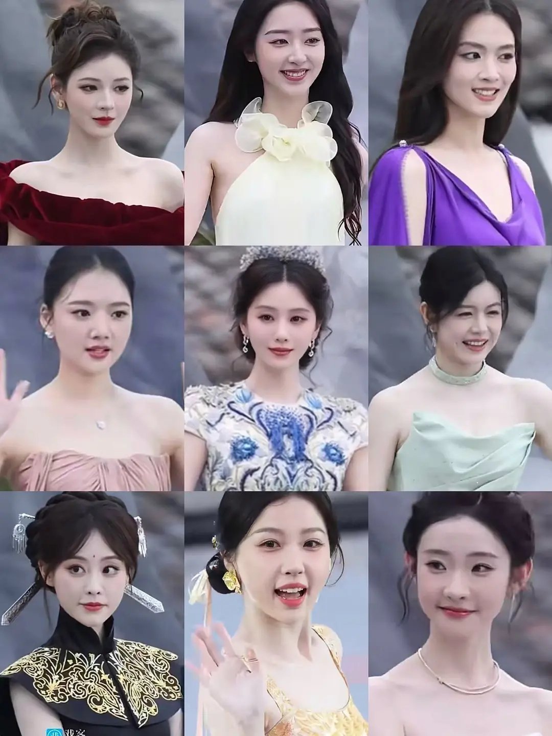 这么看过去虞书欣脸最大吧？ 