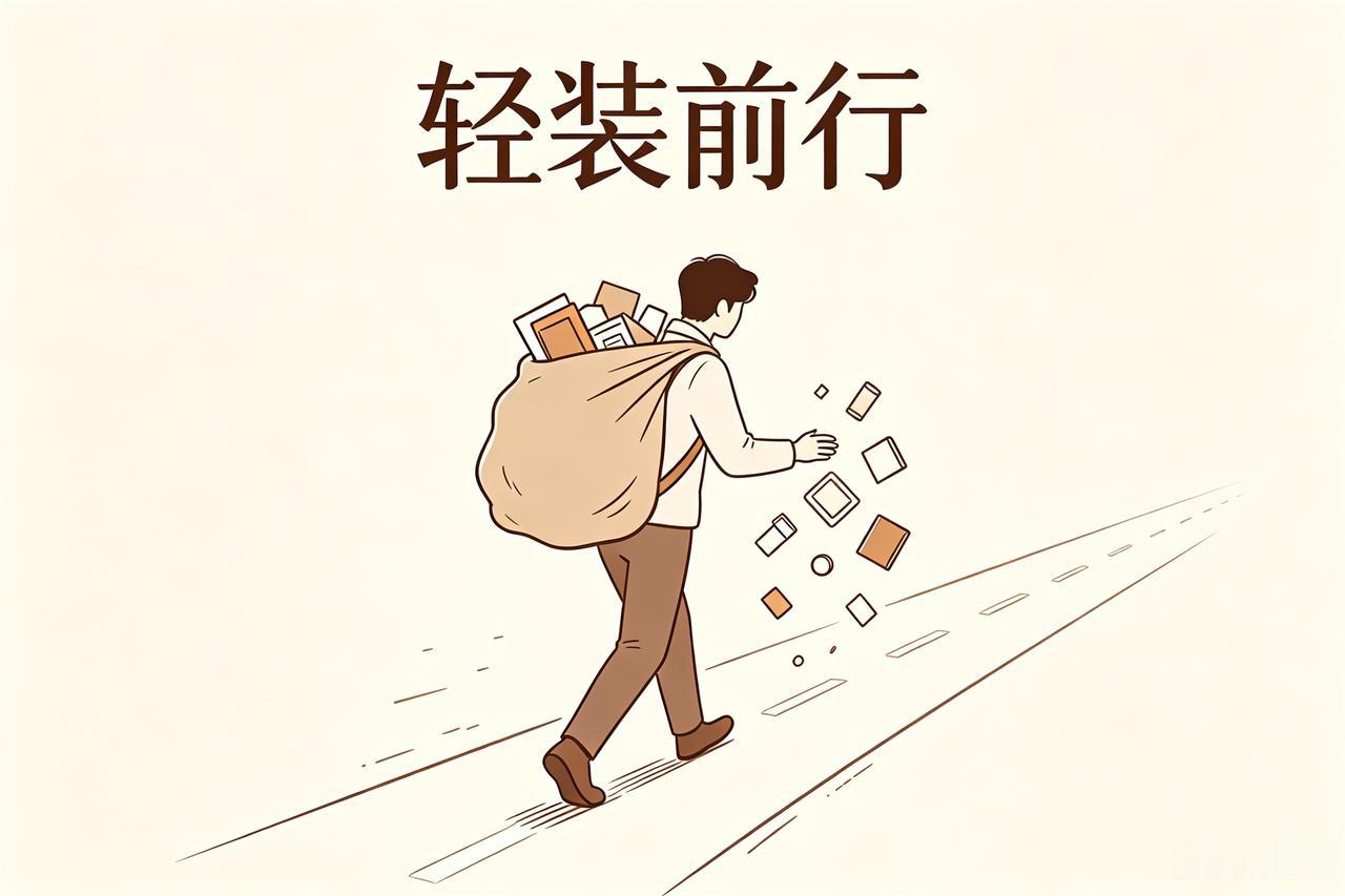 很通透的一句话：“到了一定年纪，该丢掉的东西就要丢掉。比如不必要的关系、虚荣的心