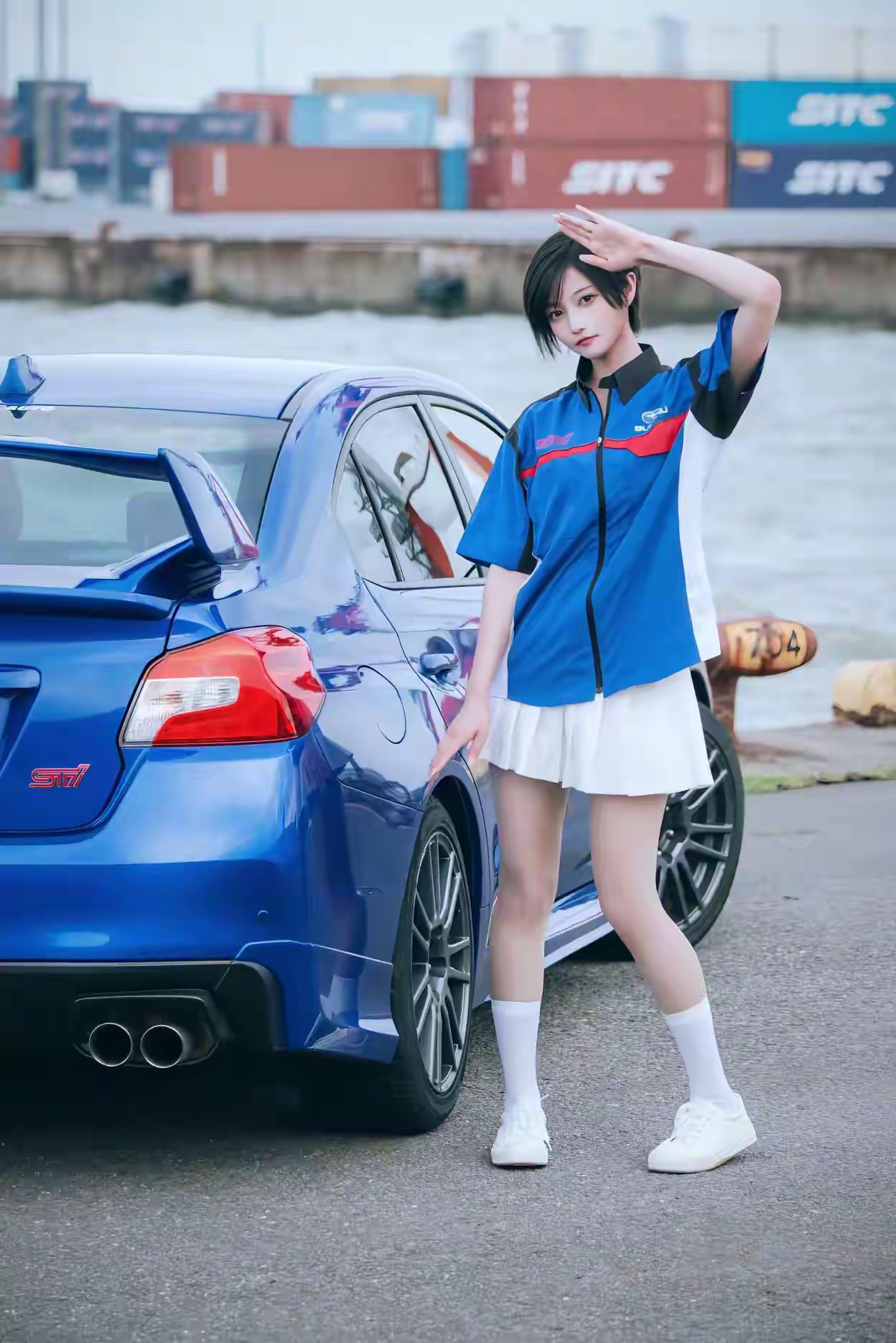 一抹蓝色 
