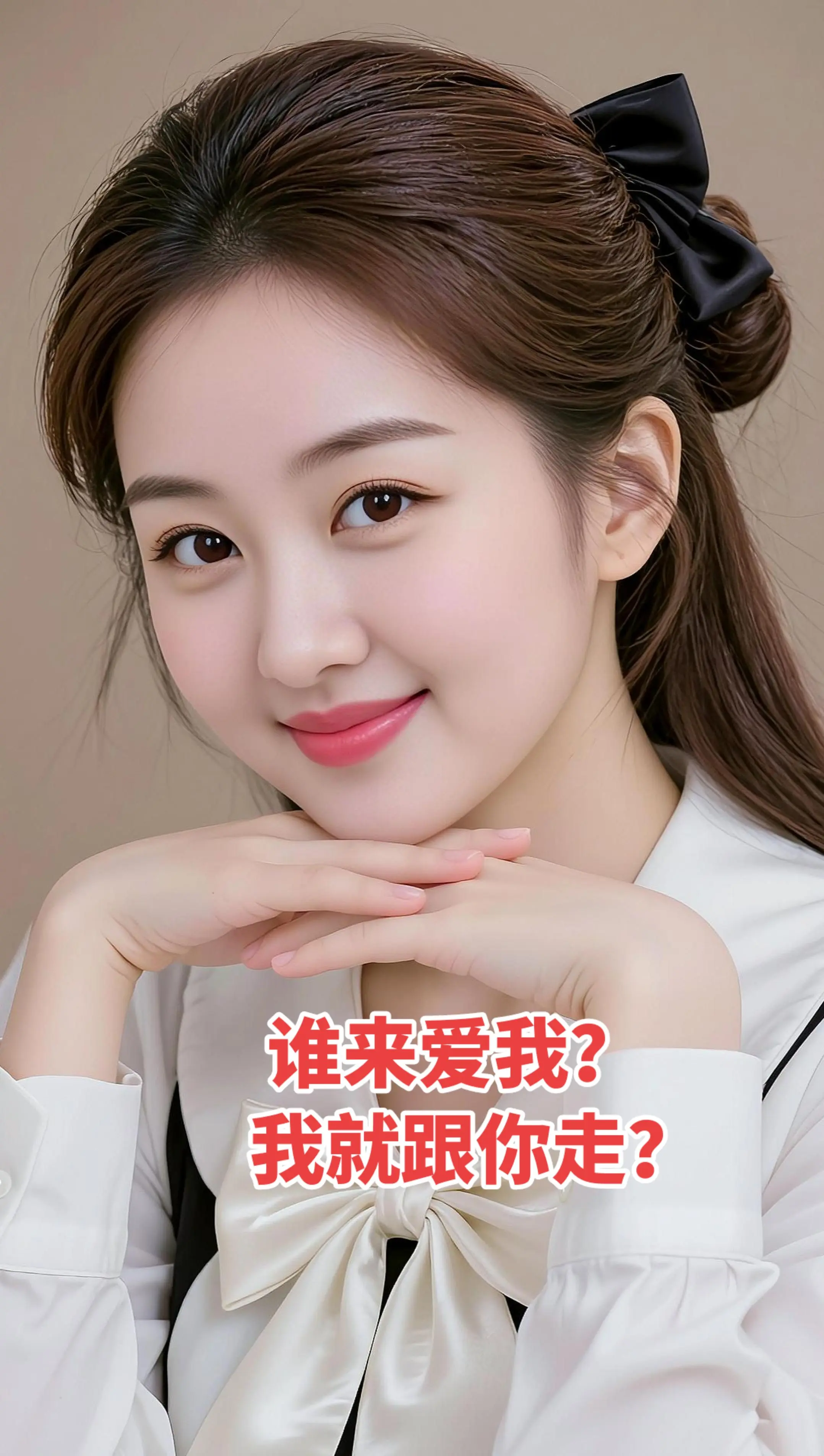 AI珍珠蝴蝶结写真 ai创作