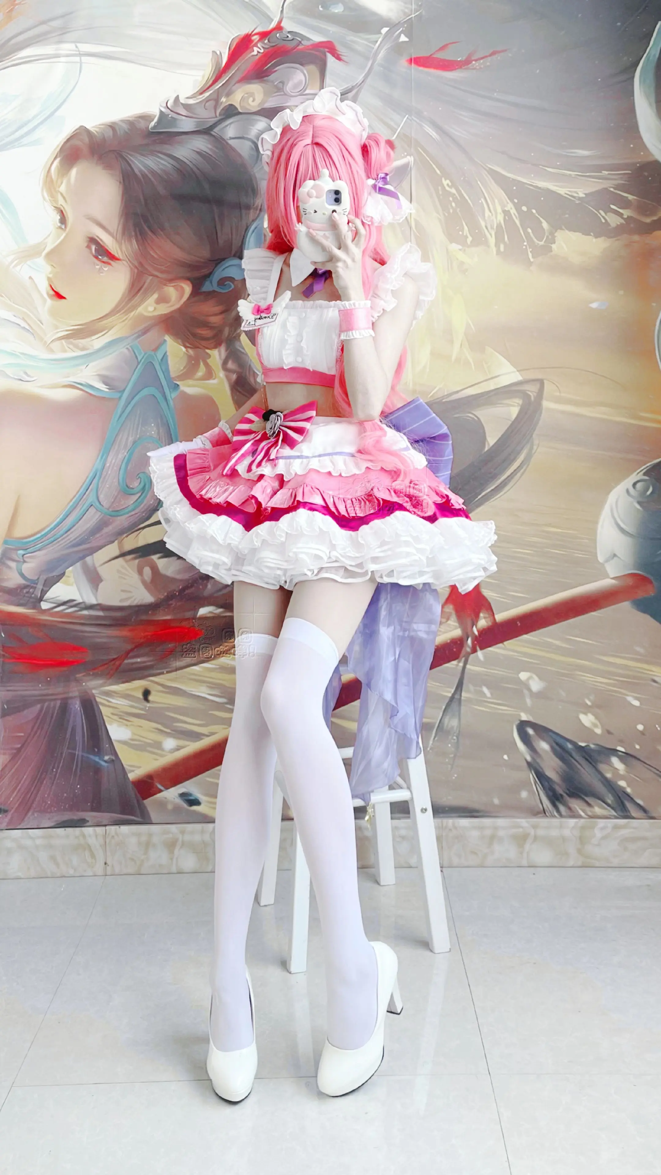 桃乐丝 胜利女神 cos试衣 女仆 ooc致歉