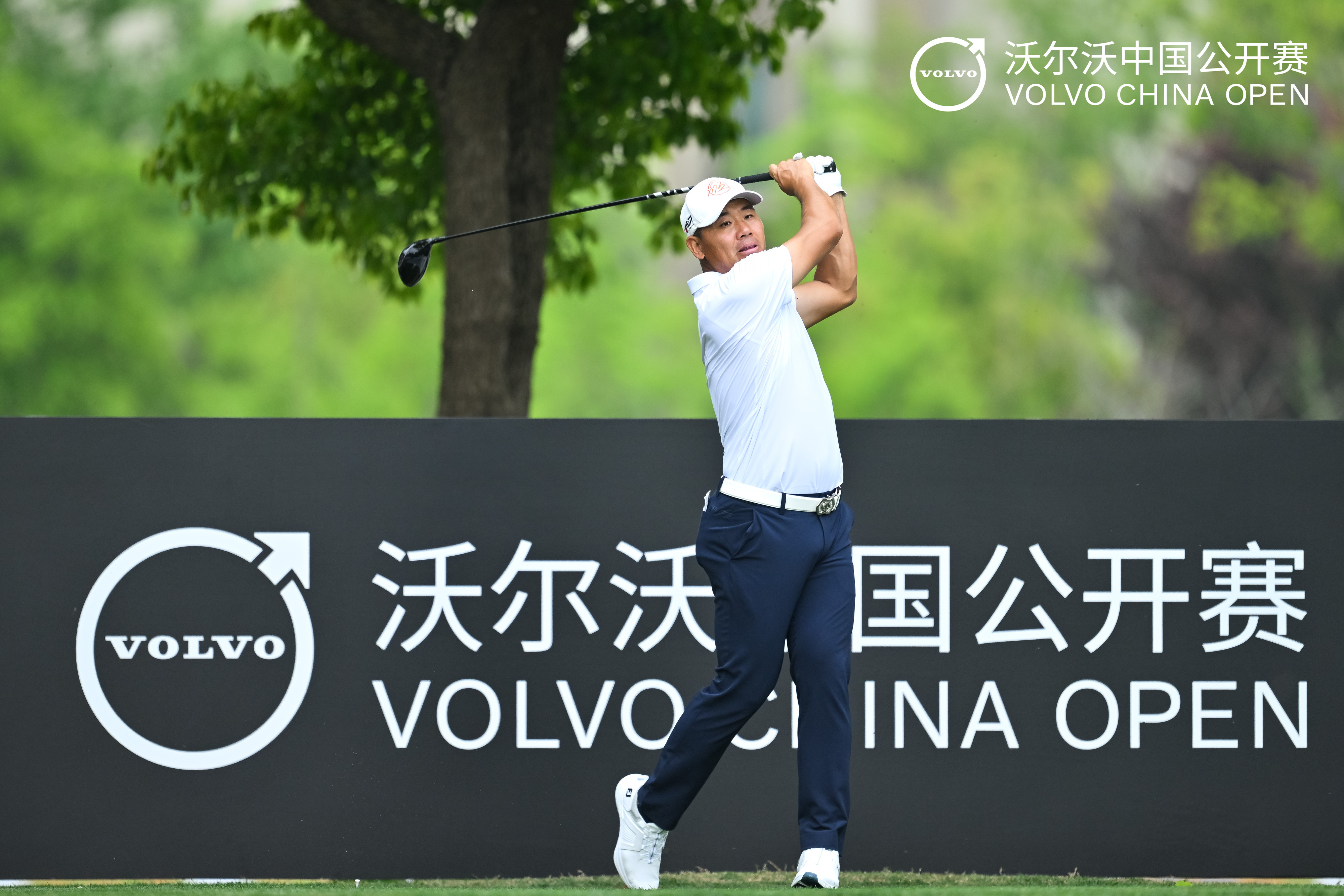 沃尔沃中国公开赛的神仙挥杆本届沃尔沃中国公开赛赛场名场面不断，一众职业选手频频献