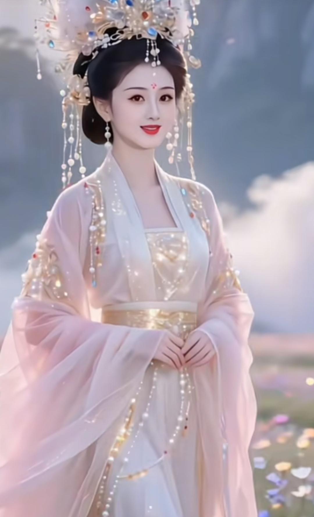 见到仙女是种什么样的感觉那种兴奋激动，无以言表，只能说仙女太美了，超凡脱俗。