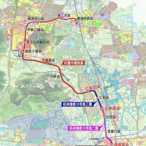 德清有地铁到杭州啦
德清有地铁到杭州啦