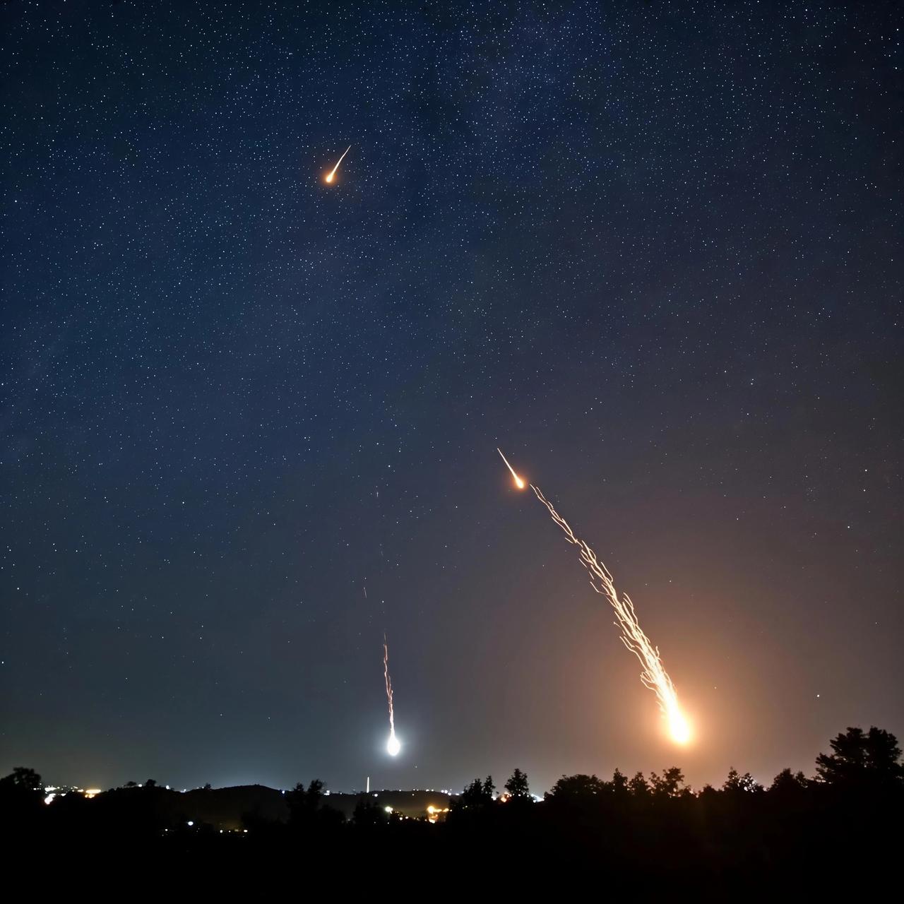 🔥【山东夜空惊现不明飞行物！两声巨响如雷震，真相到底是什么？】

就在昨晚（9