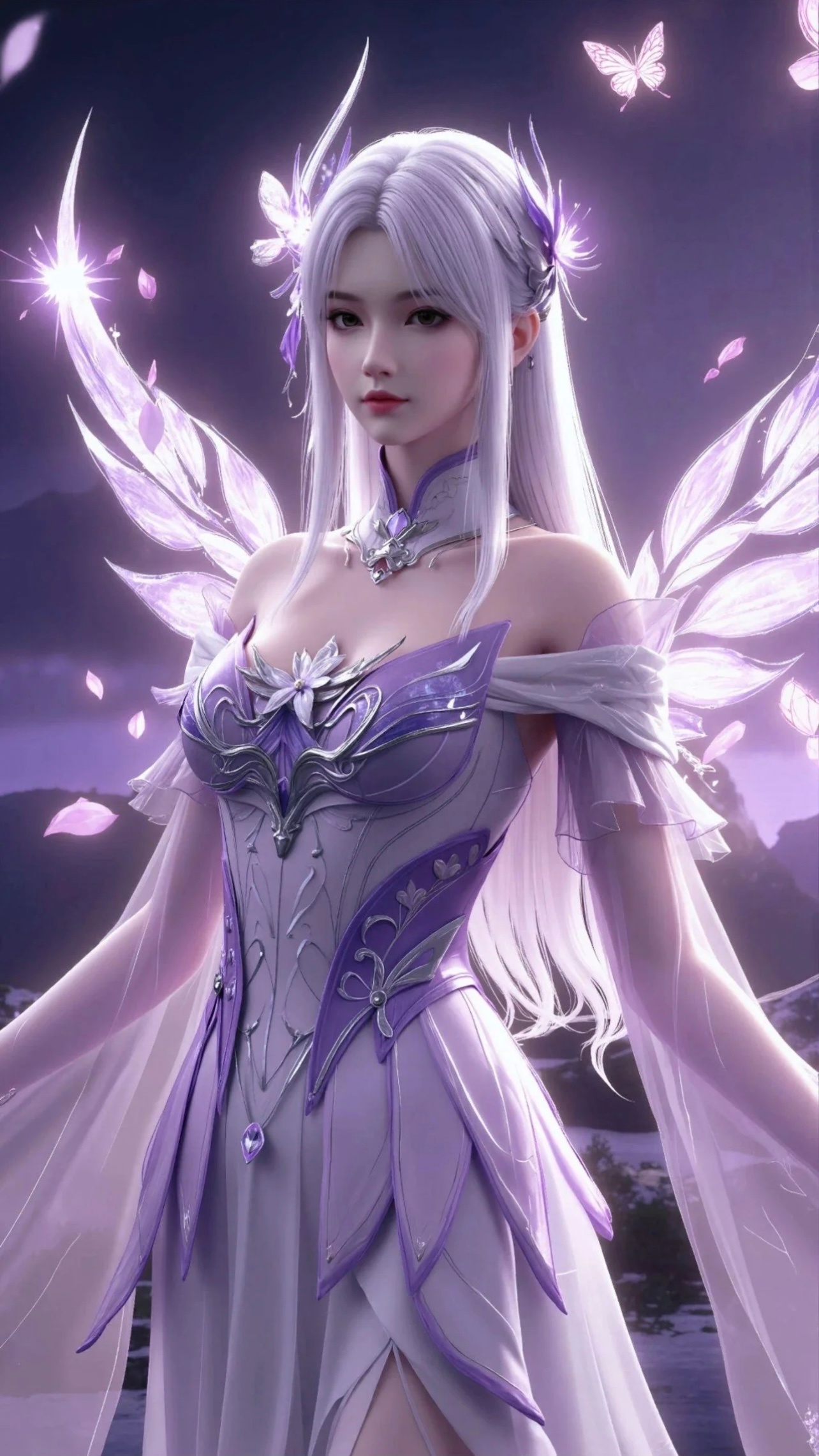 斗破苍穹 【高清美图】小医仙 ▷ 斗尊光环还是很美的！ 
