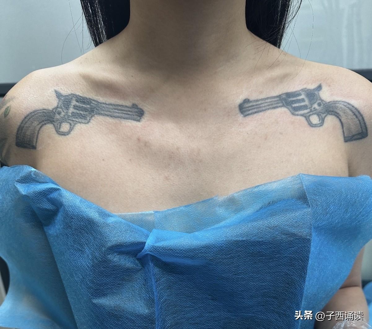 哈哈，绞尽脑汁左思右想，也没有想出这两把枪究竟是何用意，有人能给出合理的解释吗？