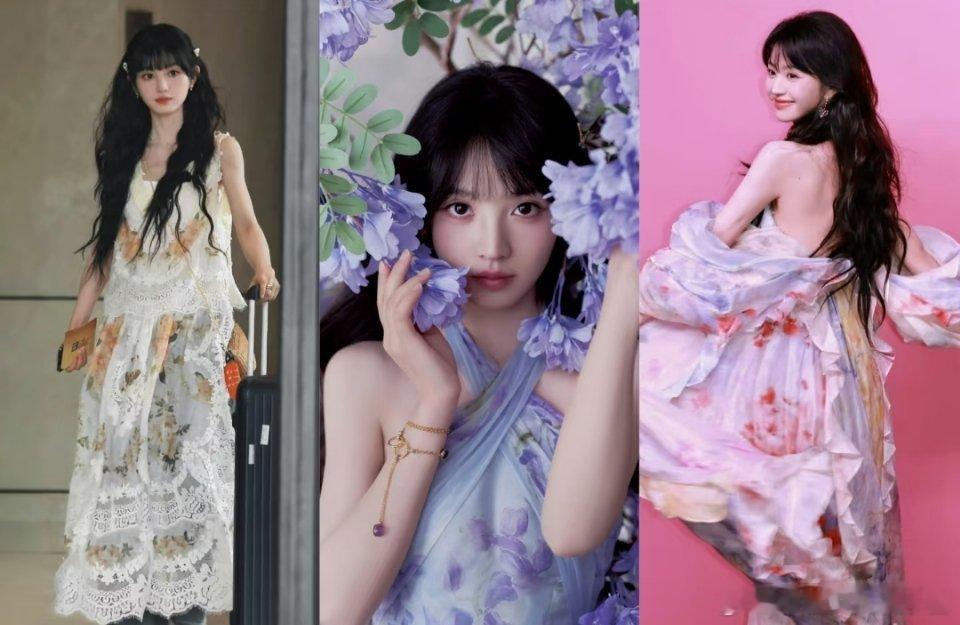 最适合穿碎花裙的女演员是 田曦薇吗？ 