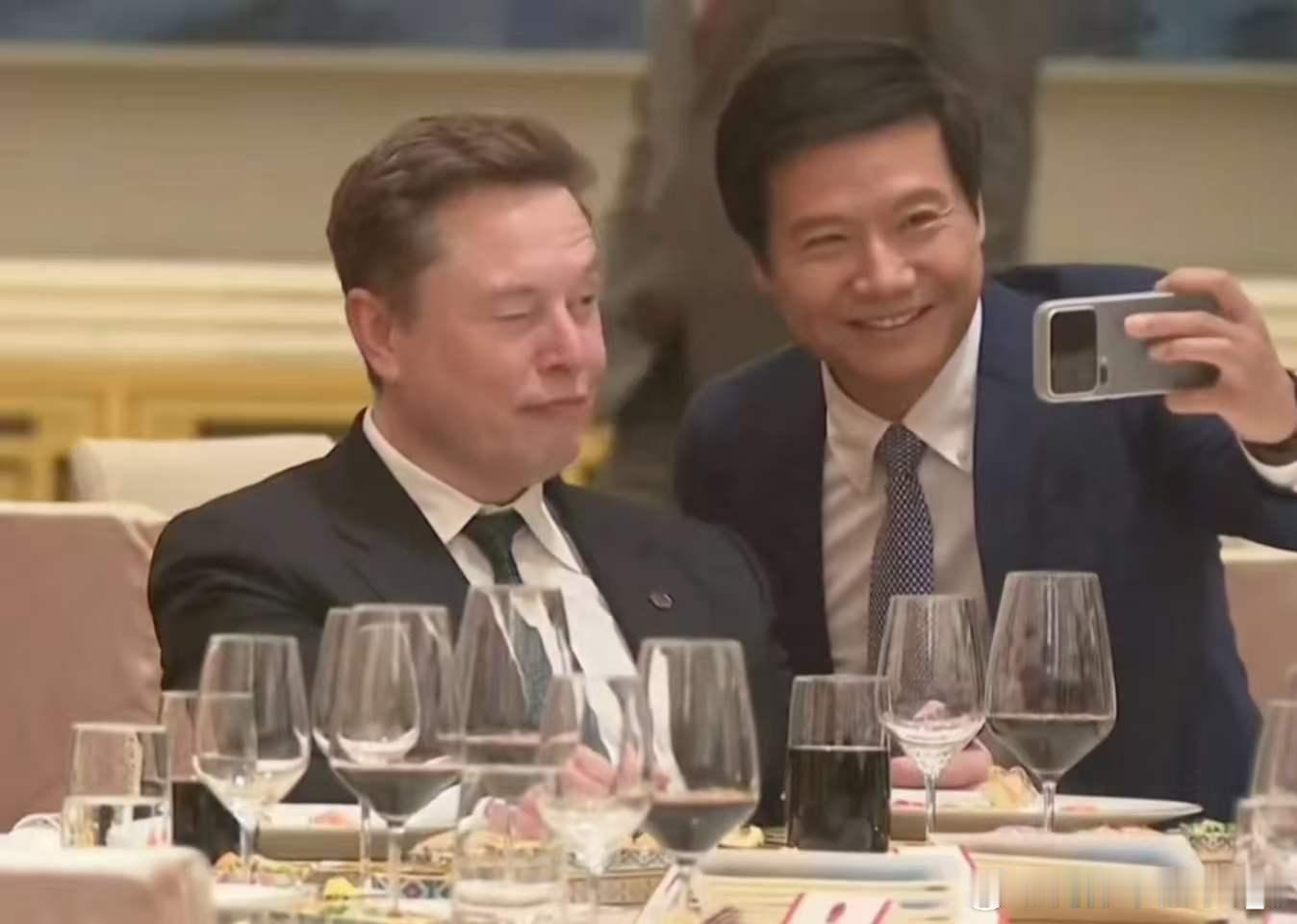 特朗普访华欢迎宴会别的不说，老马是真受欢迎啊 北京
