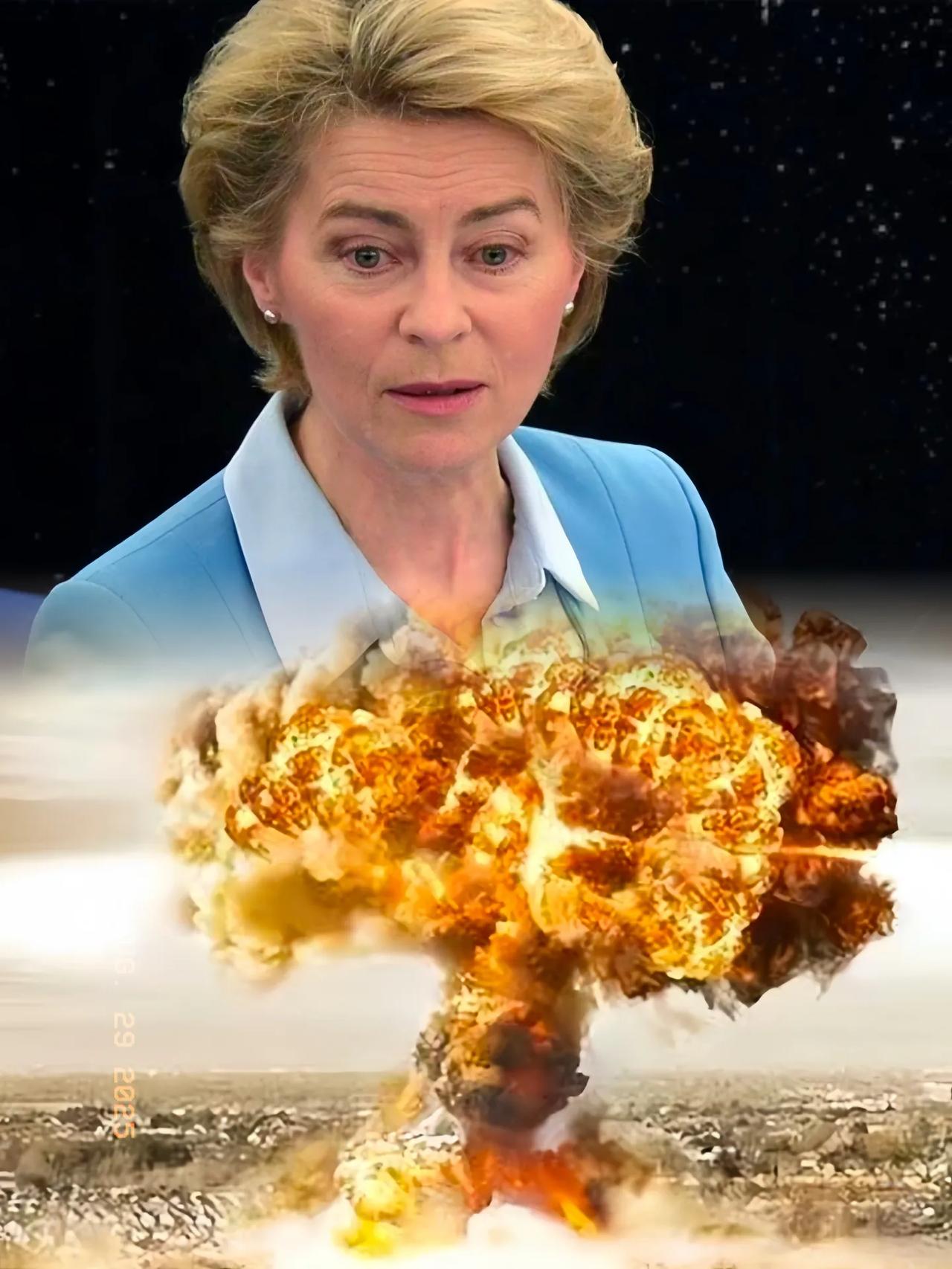 事情有点大，欧盟主席冯德莱恩这回彻底摊牌了，在和美国总统特朗普，乌克兰总统泽连斯