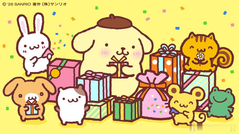 早安 “布丁狗的快乐生活…”心怀暖阳，日日晴朗。平凡生活，自在欢喜。简单度日，快