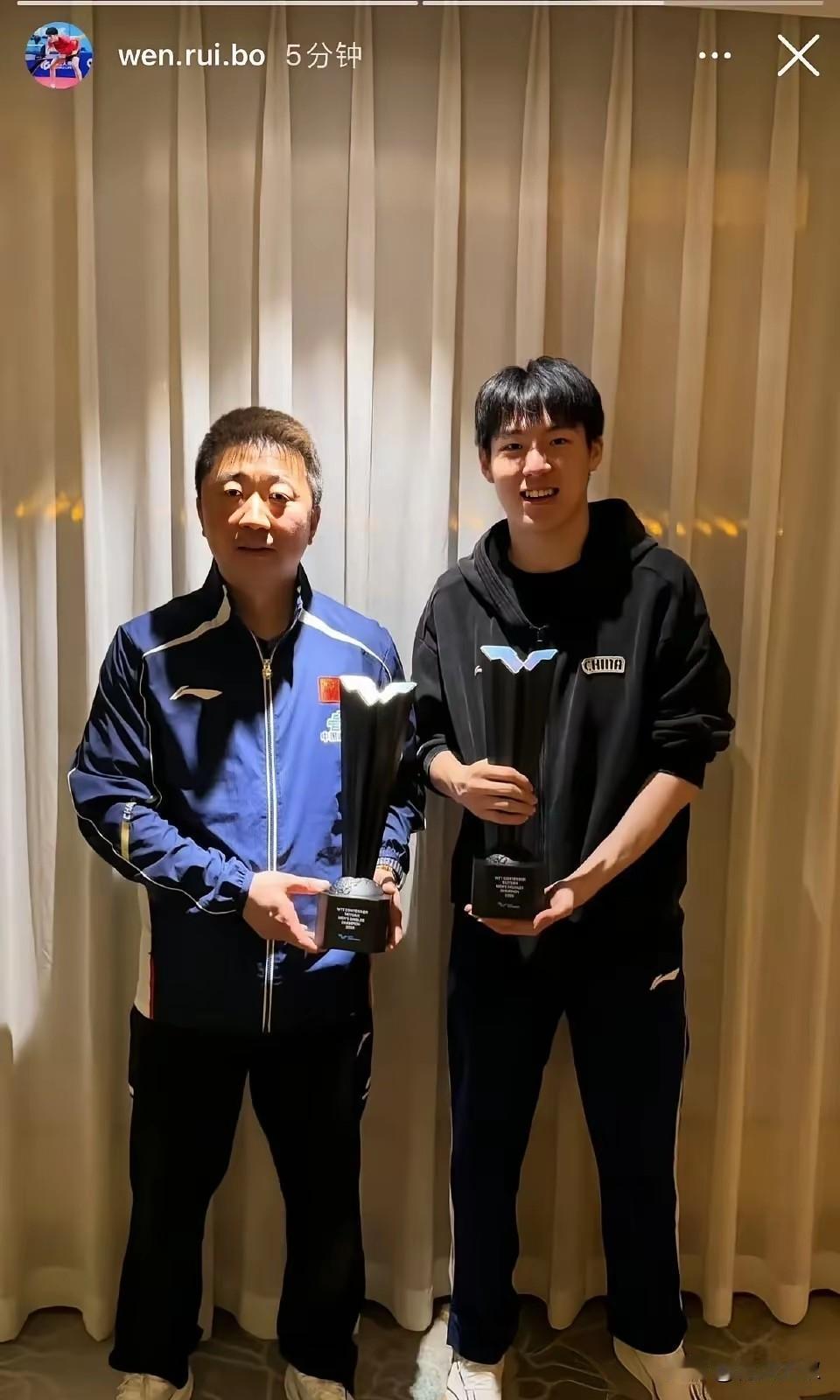 温瑞博太原挑战赛夺冠后，铁定能去伦敦世乒赛了！

当然现在名单已经定了，
除非有